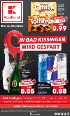 Kaufland Prospekt Bad Kissingen	 ab 12.03.2026 gültig