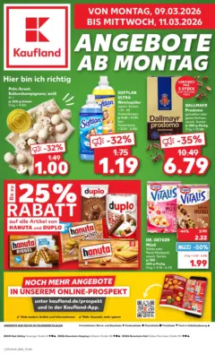 Kaufland Prospekt Bad Aibling	 ab 09.03.2026 gültig