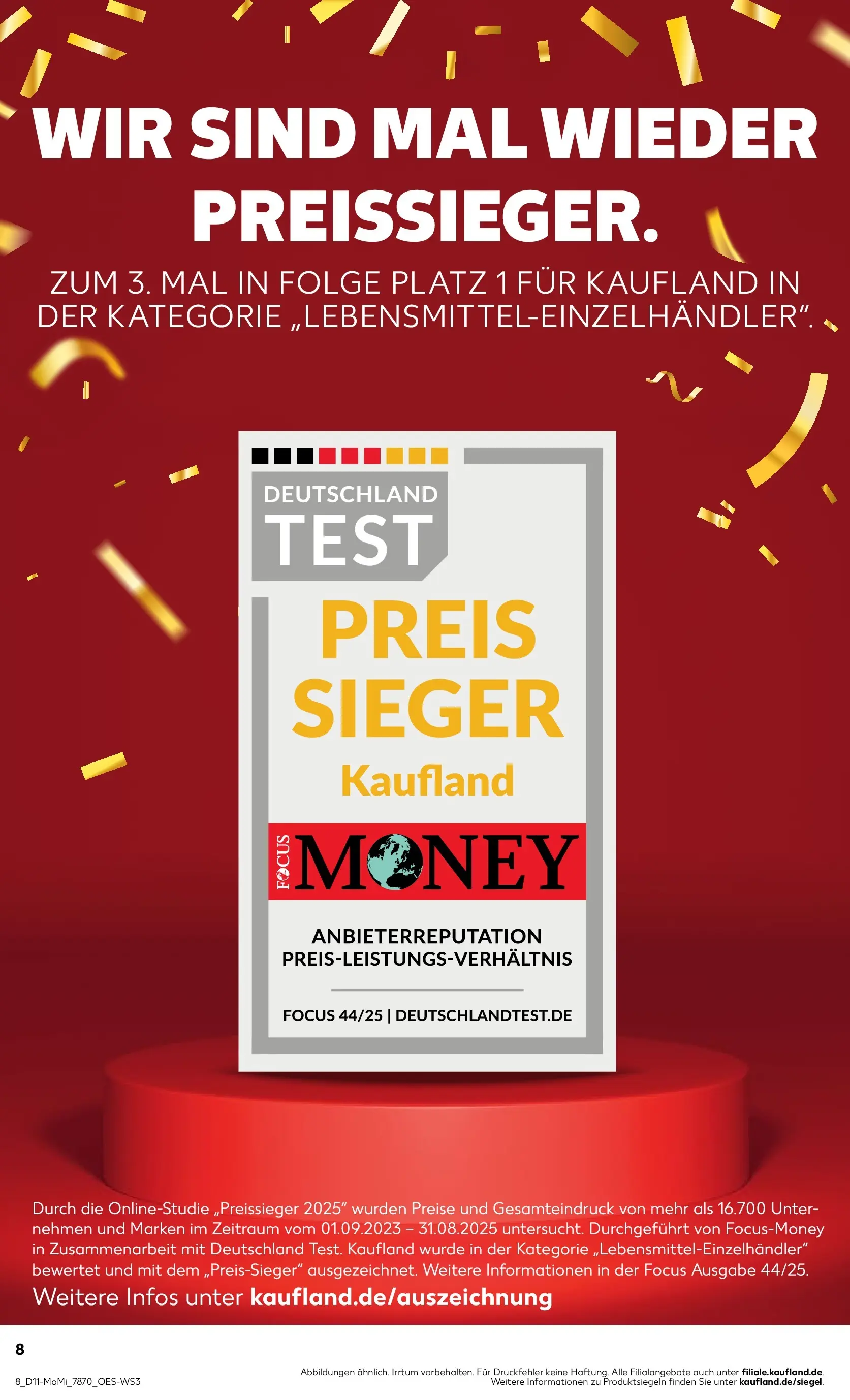 Prospekt Kaufland ab 09.03.2026 » Angebote Online zum Blättern | Seite: 8