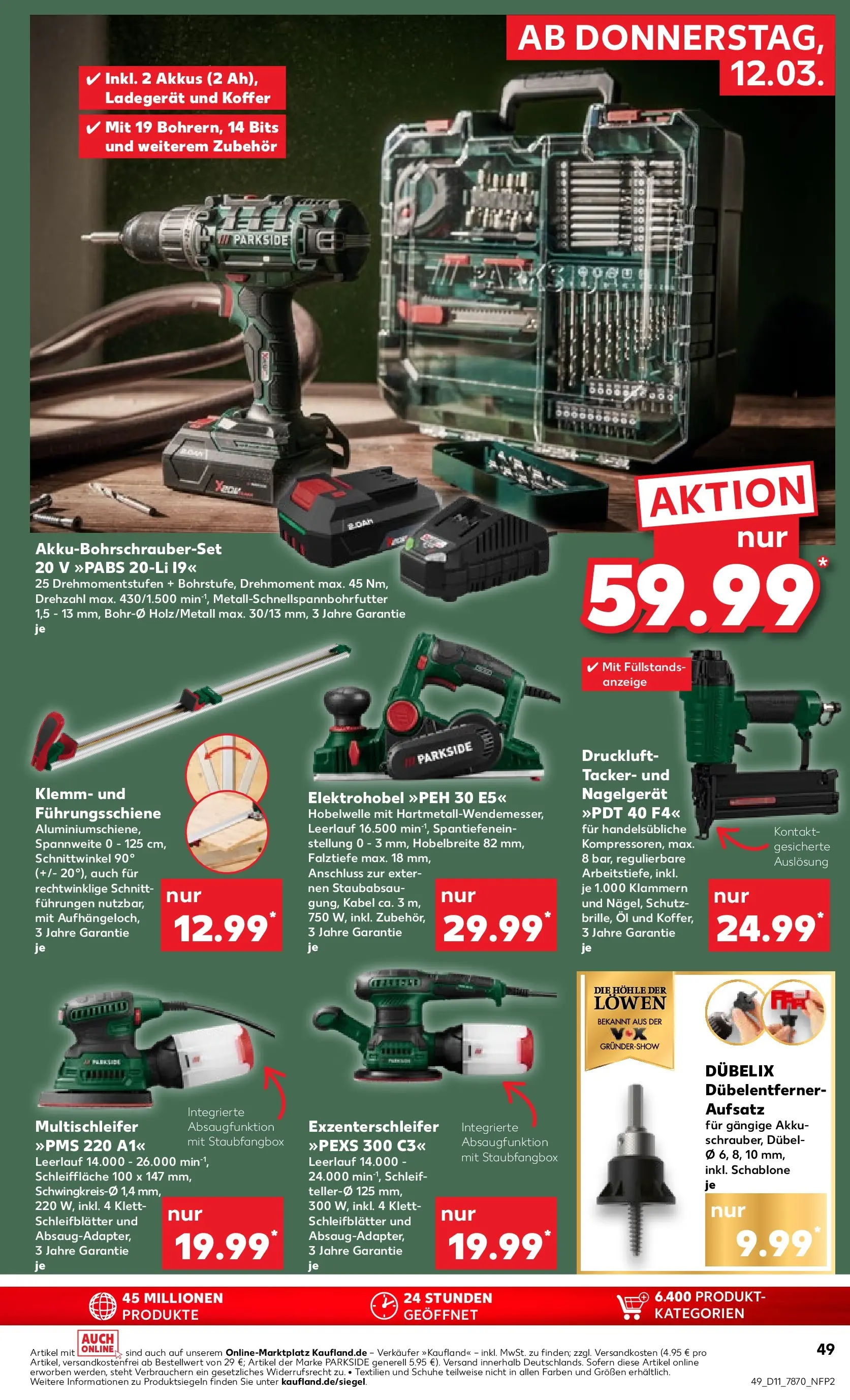 Prospekt Kaufland ab 09.03.2026 » Angebote Online zum Blättern | Seite: 65 | Produkte: Kabel, Öl, Koffer, Ladegerät