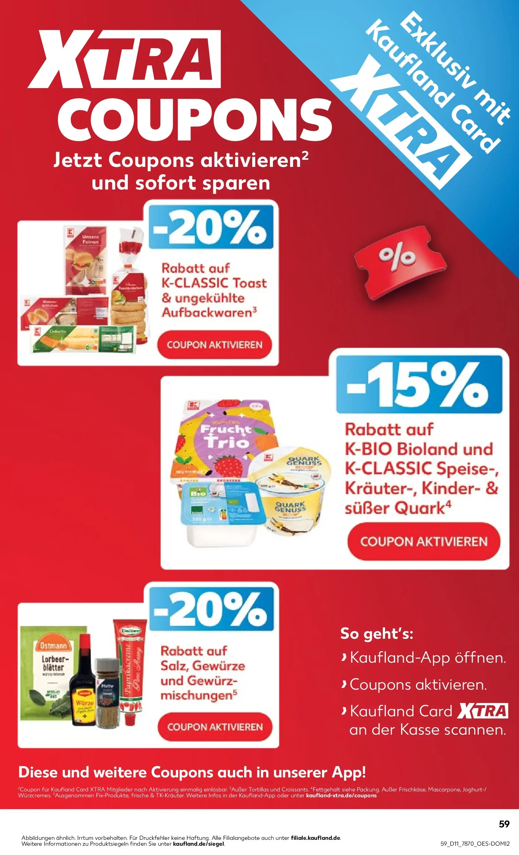 Prospekt Kaufland ab 09.03.2026 » Angebote Online zum Blättern | Seite: 75 | Produkte: Quark, Toast, Gewürze