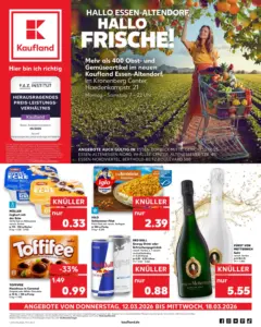 Kaufland Prospekt Essen	 ab 12.03.2026 gültig