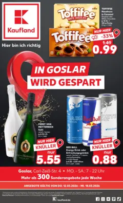 Kaufland Prospekt Goslar	 ab 12.03.2026 gültig