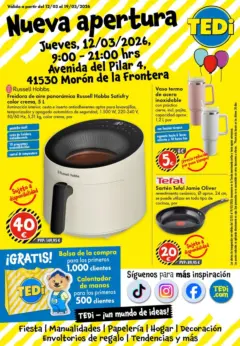 Vista previa TEDi - Nueva apertura válido desde el 12.03.2026