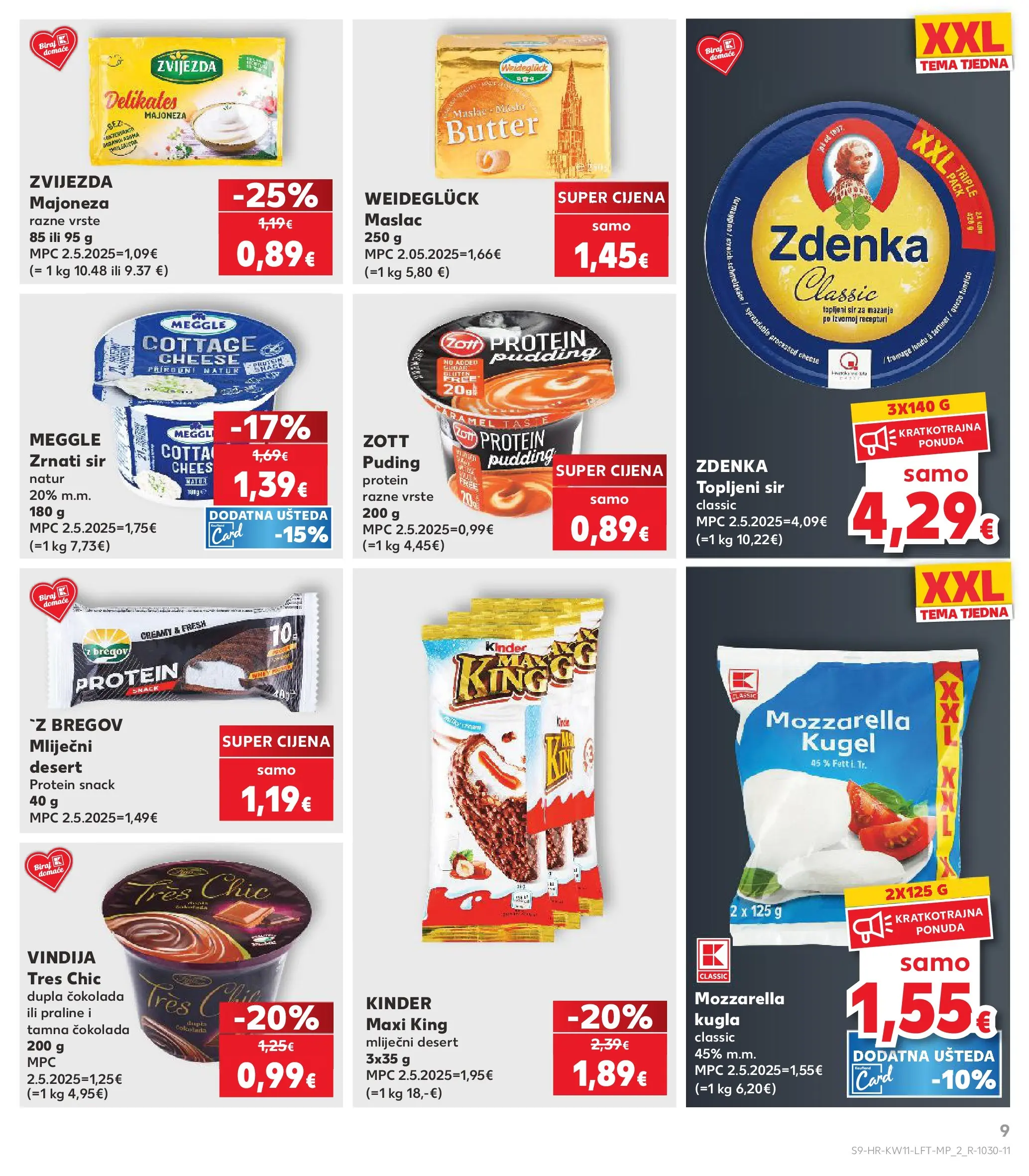 Kaufland - Kaufland katalog do 17.03.2026 novi od 10.03.2026 na listanje > letak digitalni | Stranica: 9