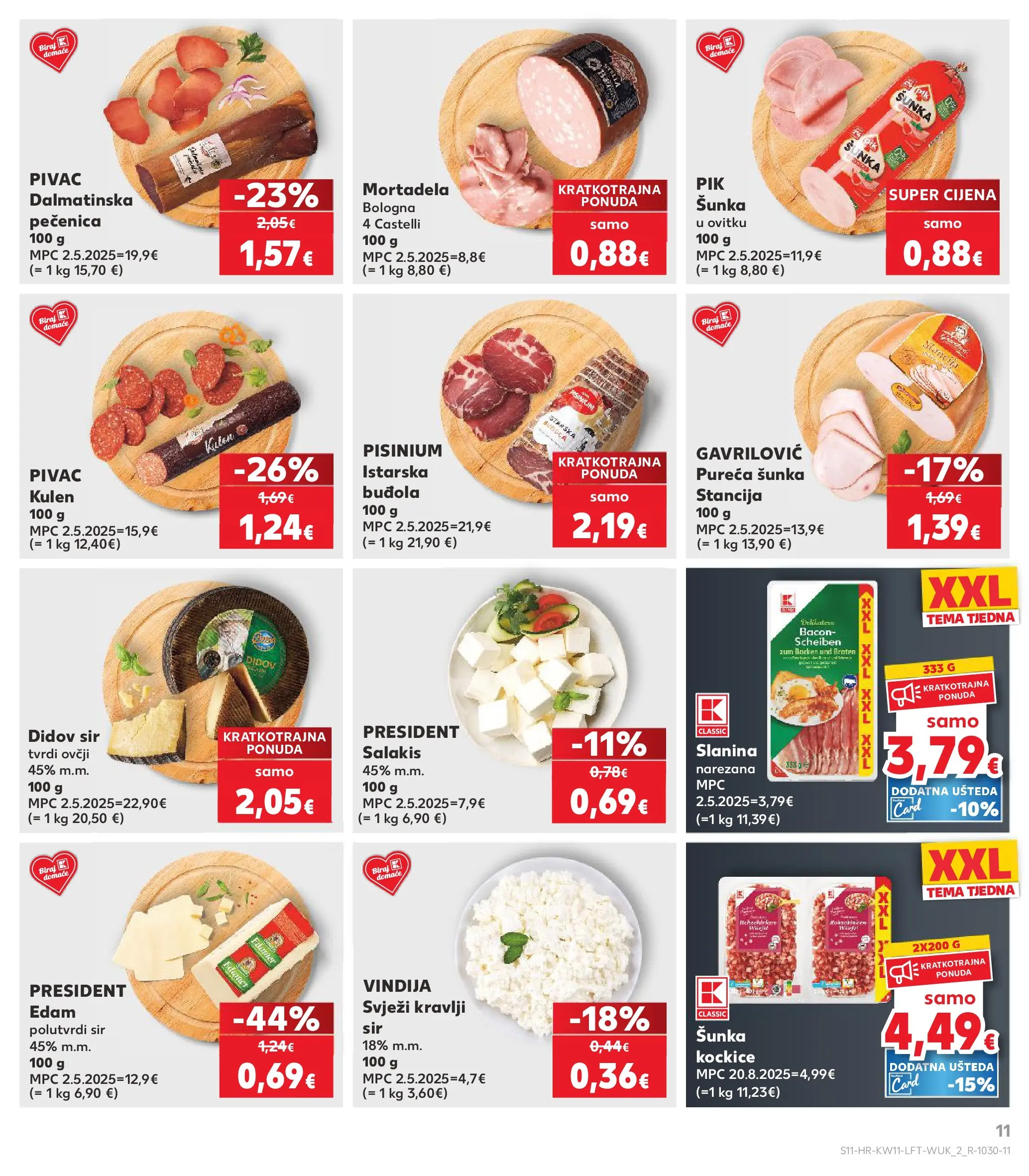 Kaufland - Kaufland katalog do 17.03.2026 novi od 10.03.2026 na listanje > letak digitalni | Stranica: 11