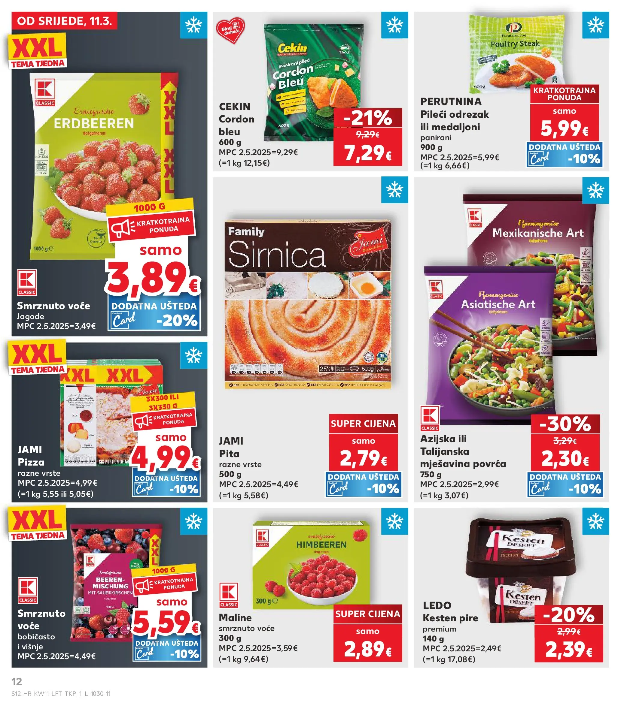Kaufland - Kaufland katalog do 17.03.2026 novi od 10.03.2026 na listanje > letak digitalni | Stranica: 12
