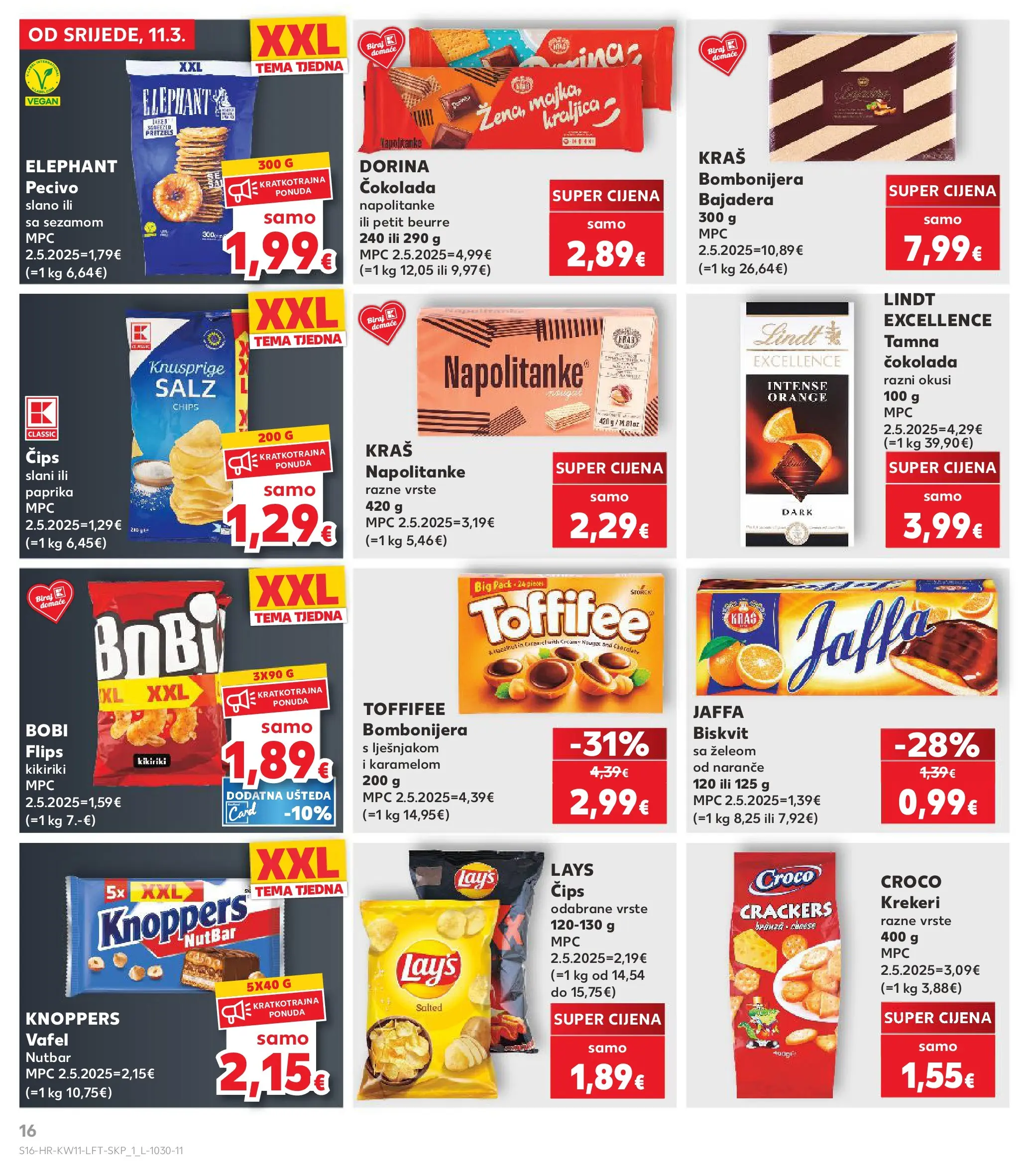 Kaufland - Kaufland katalog do 17.03.2026 novi od 10.03.2026 na listanje > letak digitalni | Stranica: 16
