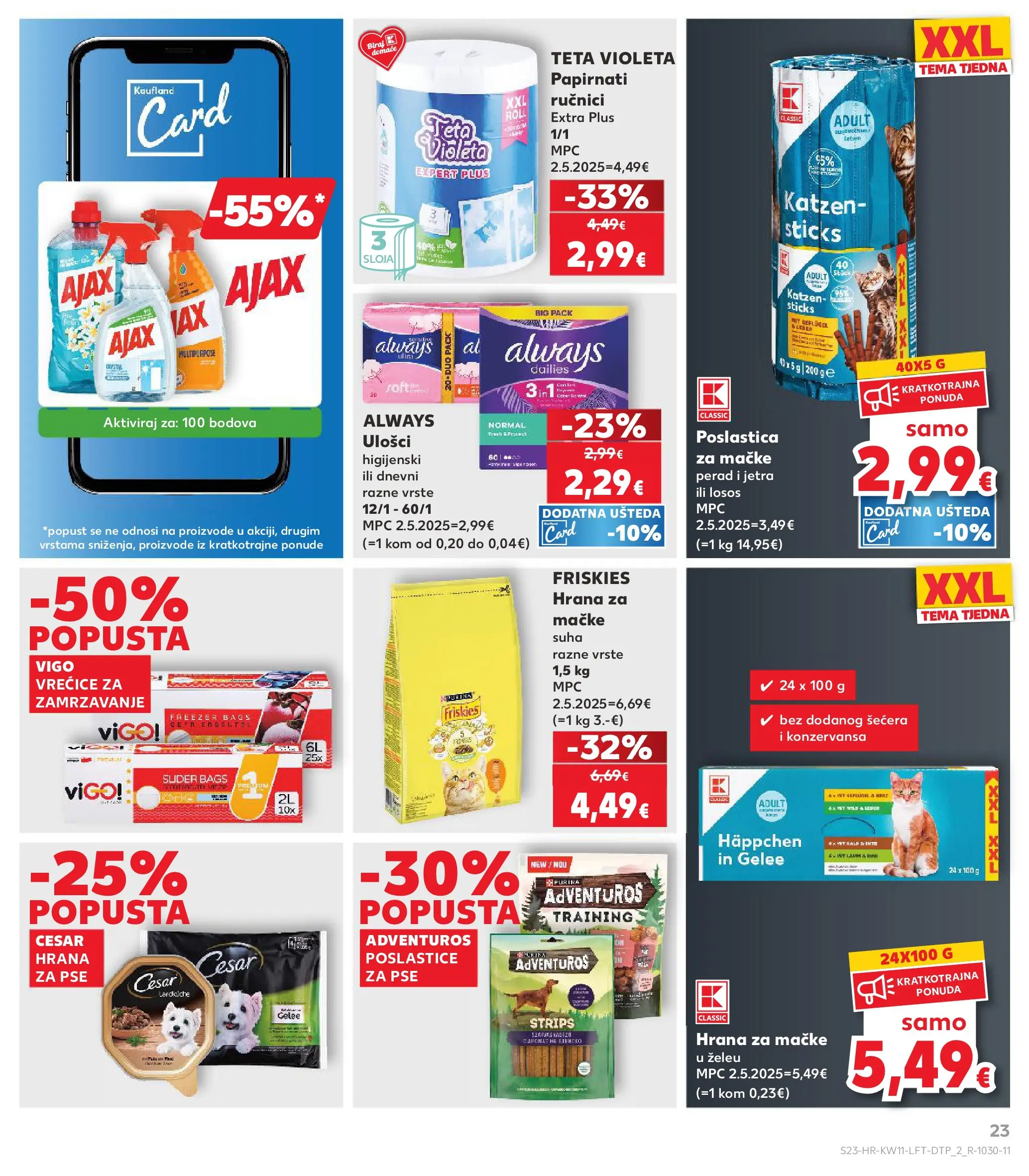Kaufland - Kaufland katalog do 17.03.2026 novi od 10.03.2026 na listanje > letak digitalni | Stranica: 23