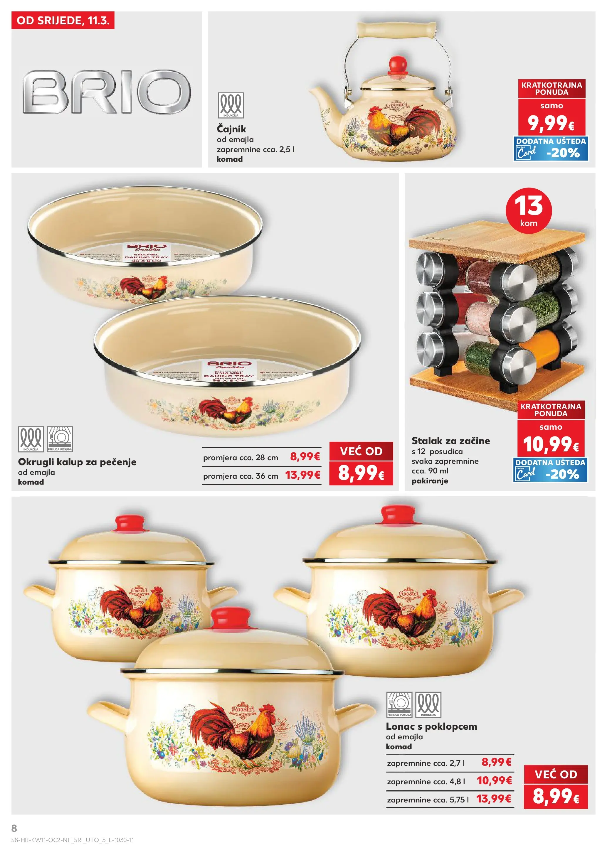 Kaufland - Kaufland katalog do 17.03.2026 novi od 10.03.2026 na listanje > letak digitalni | Stranica: 8