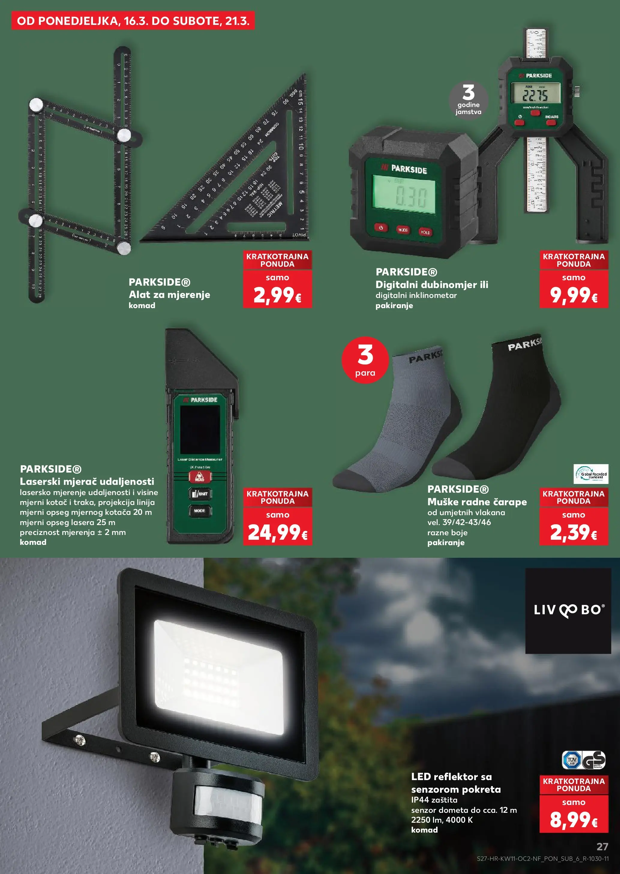 Kaufland - Kaufland katalog do 17.03.2026 novi od 10.03.2026 na listanje > letak digitalni | Stranica: 27