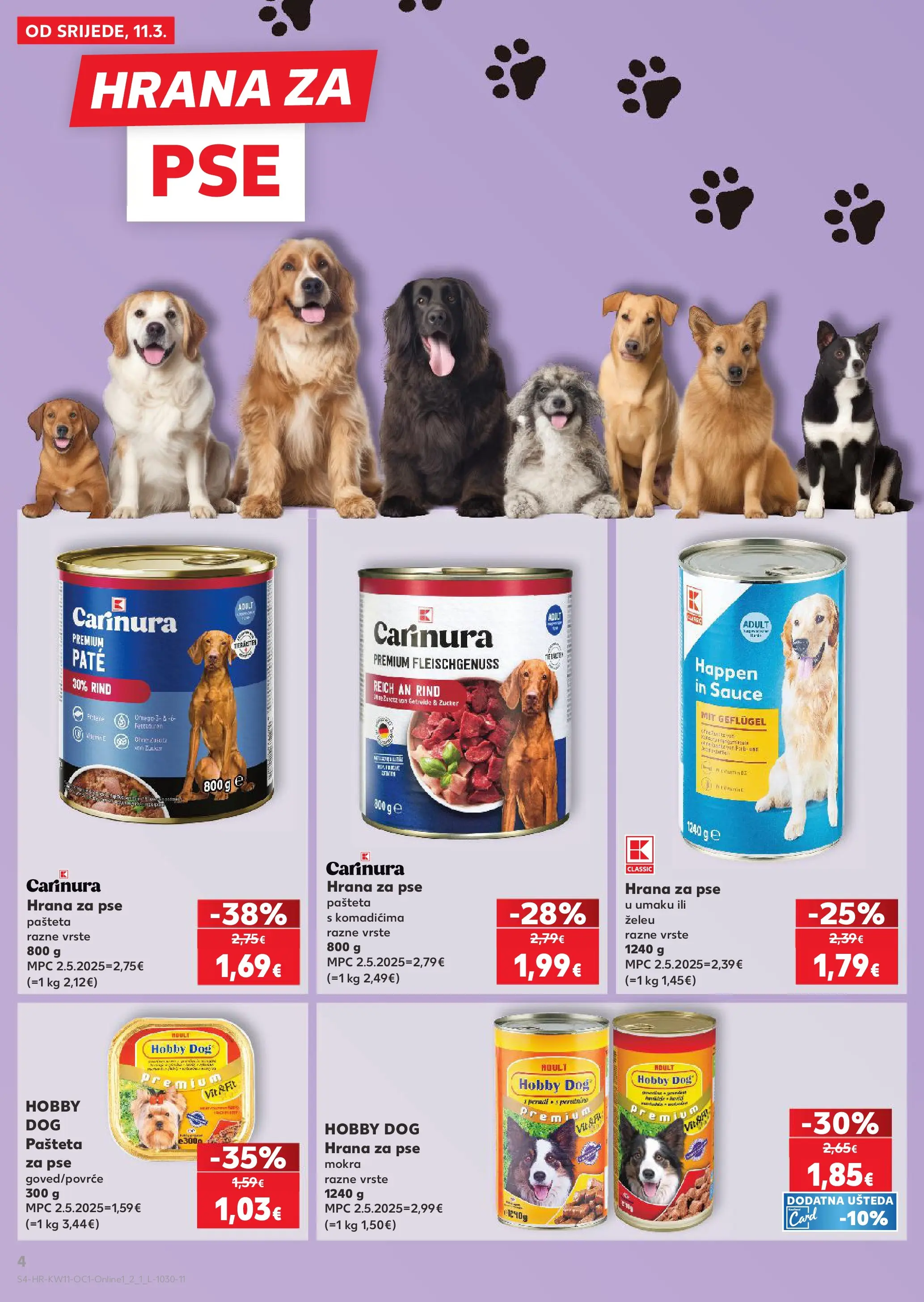 Kaufland - Kaufland katalog do 17.03.2026 novi od 10.03.2026 na listanje > letak digitalni | Stranica: 4