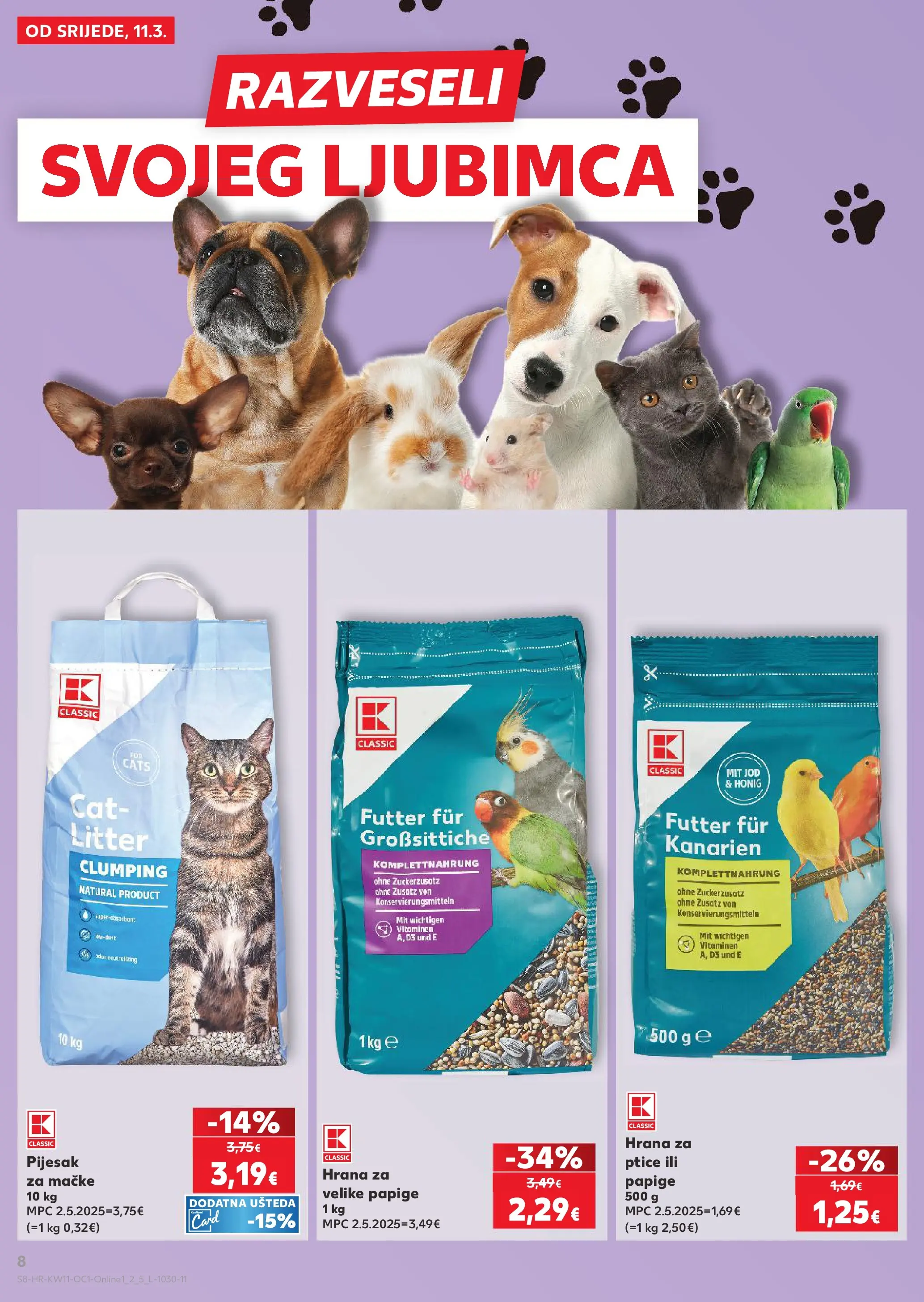 Kaufland - Kaufland katalog do 17.03.2026 novi od 10.03.2026 na listanje > letak digitalni | Stranica: 8