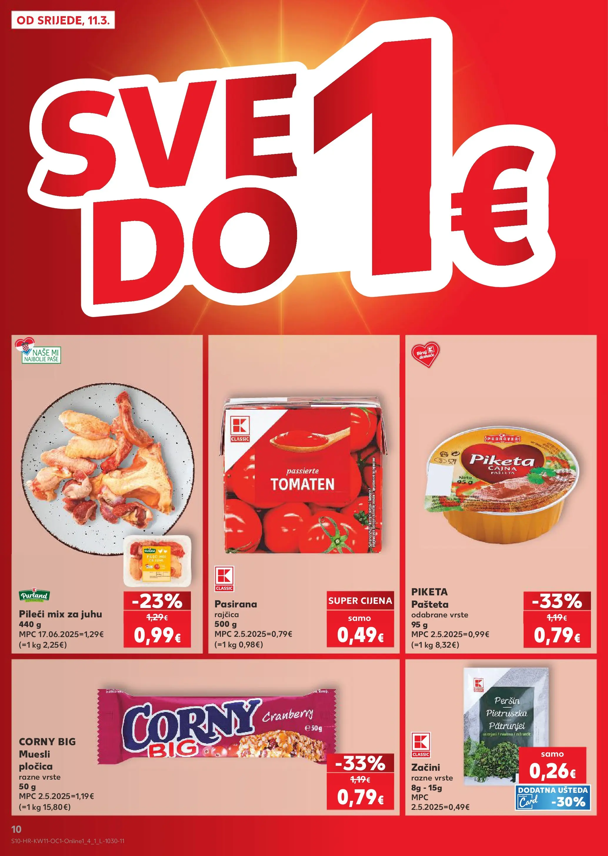 Kaufland - Kaufland katalog do 17.03.2026 novi od 10.03.2026 na listanje > letak digitalni | Stranica: 10