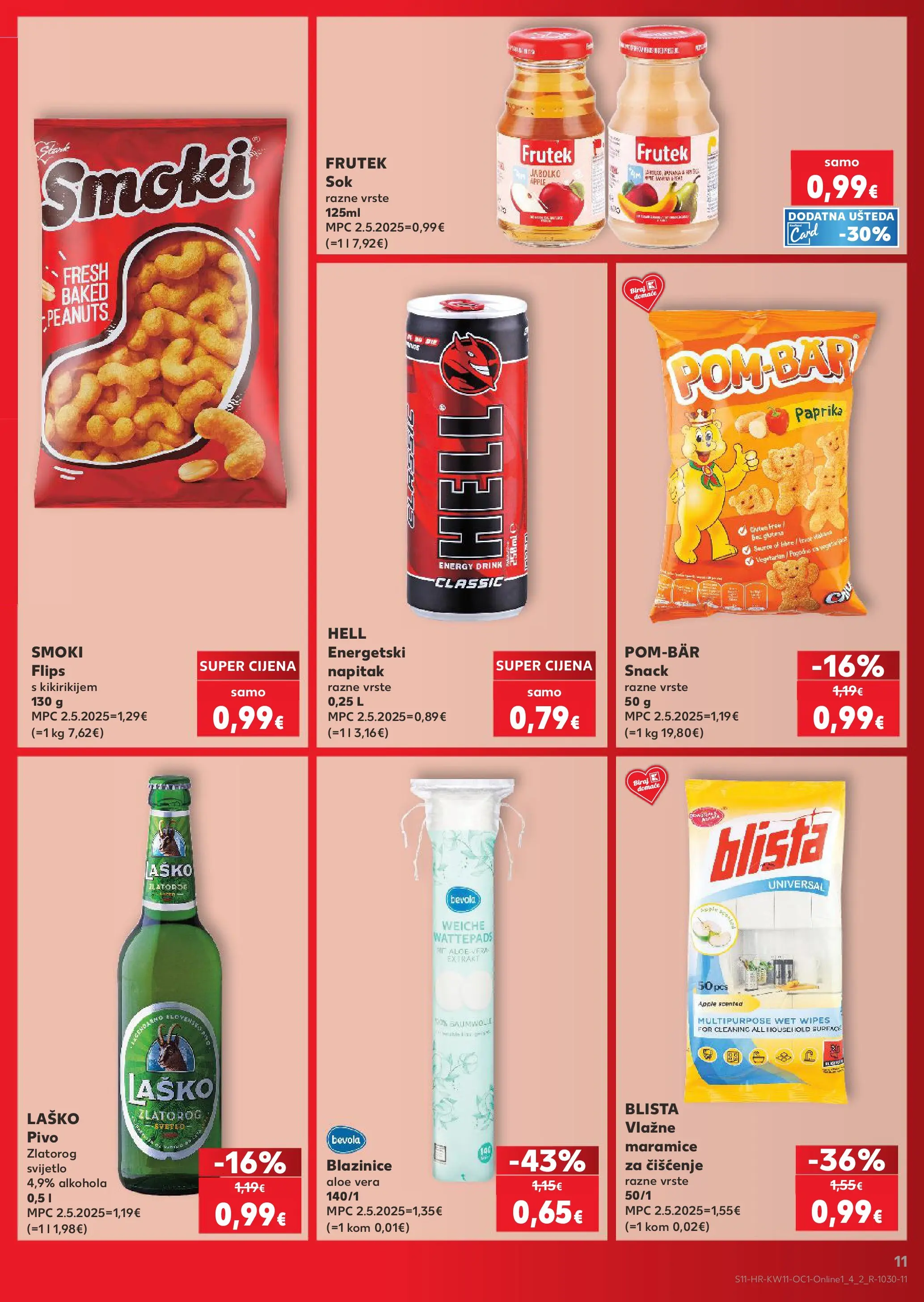 Kaufland - Kaufland katalog do 17.03.2026 novi od 10.03.2026 na listanje > letak digitalni | Stranica: 11