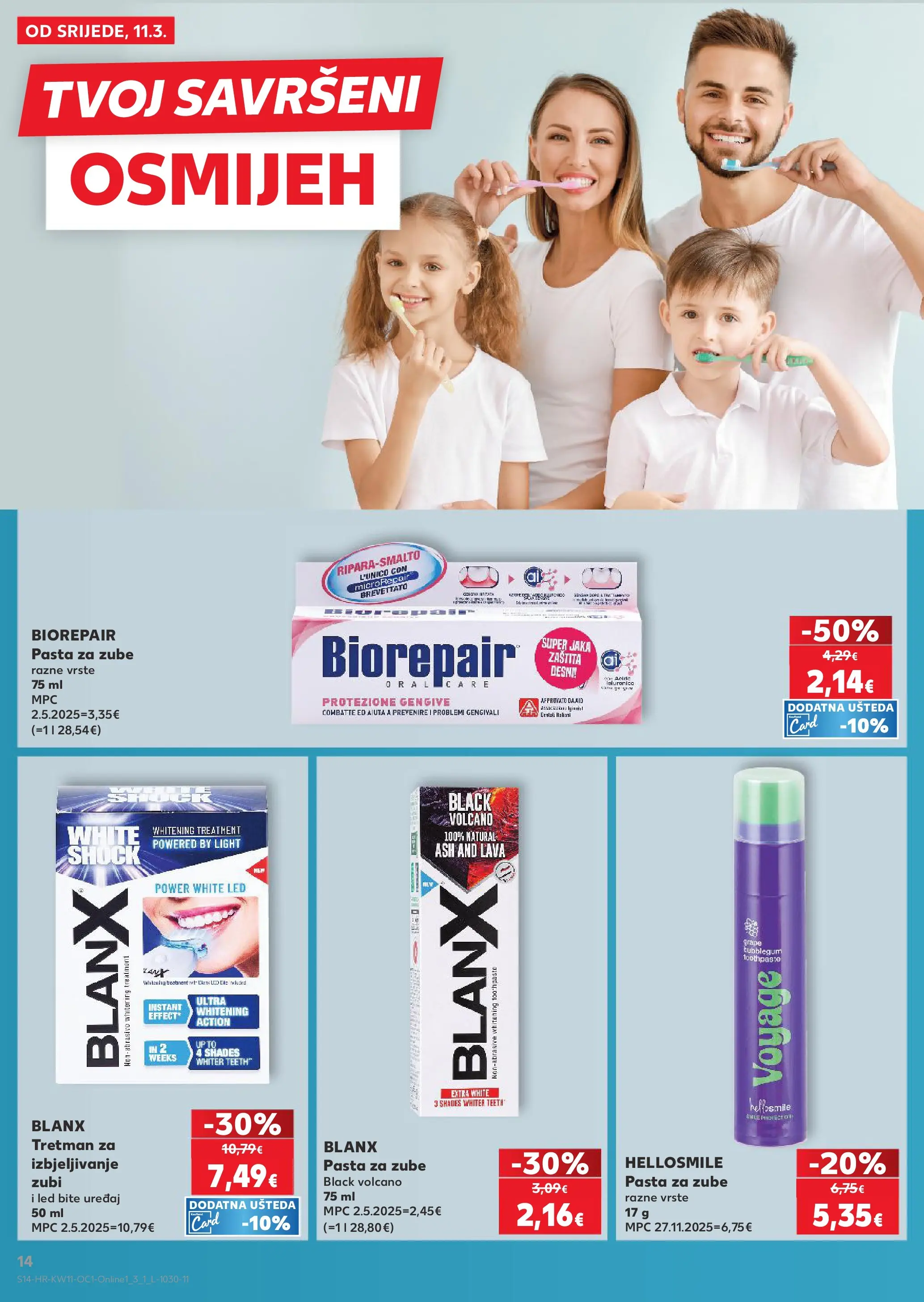 Kaufland - Kaufland katalog do 17.03.2026 novi od 10.03.2026 na listanje > letak digitalni | Stranica: 14