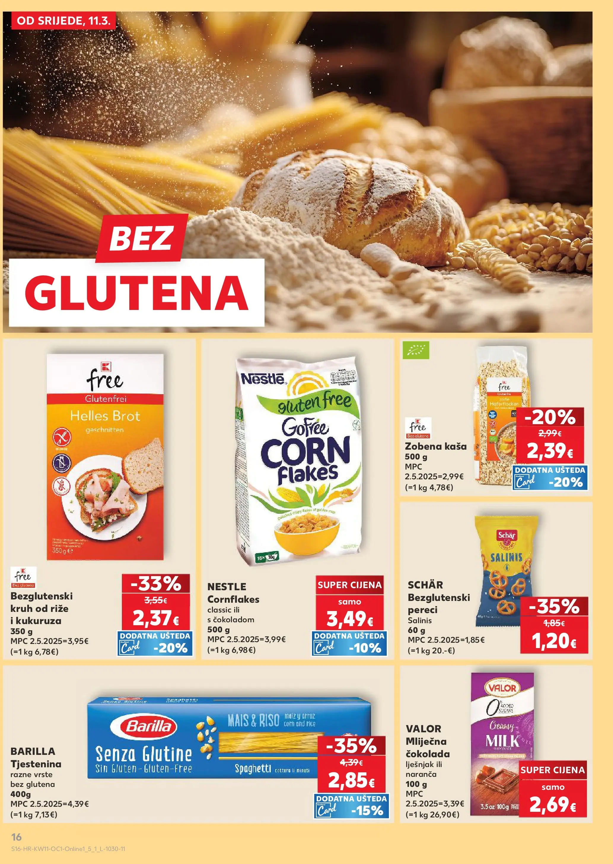 Kaufland - Kaufland katalog do 17.03.2026 novi od 10.03.2026 na listanje > letak digitalni | Stranica: 16
