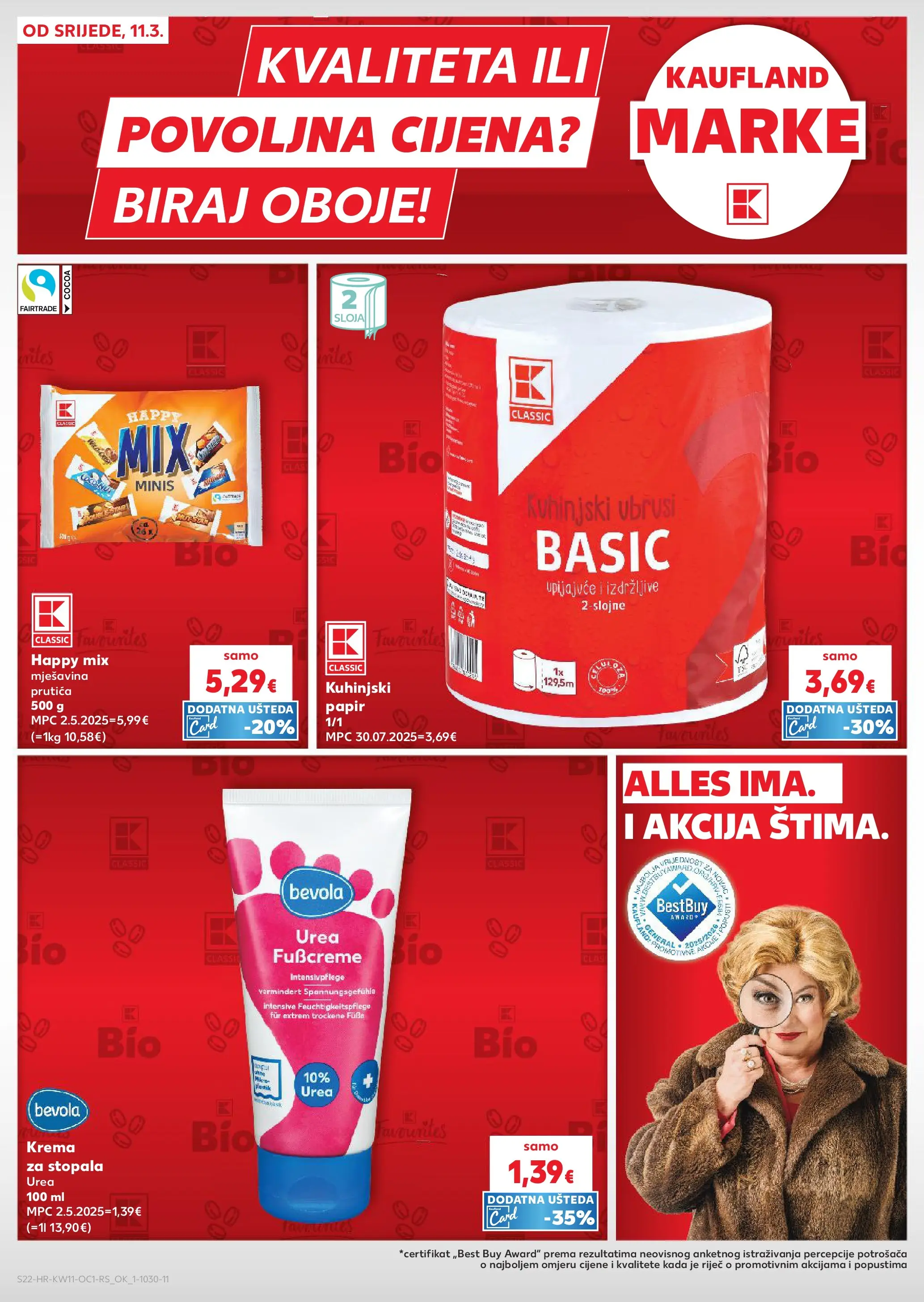 Kaufland - Kaufland katalog do 17.03.2026 novi od 10.03.2026 na listanje > letak digitalni | Stranica: 22