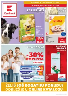 Kaufland - Kaufland katalog do 17.03.2026 - Pregled kataloga iz trgovine Kaufland, vrijedi od 10.03.2026