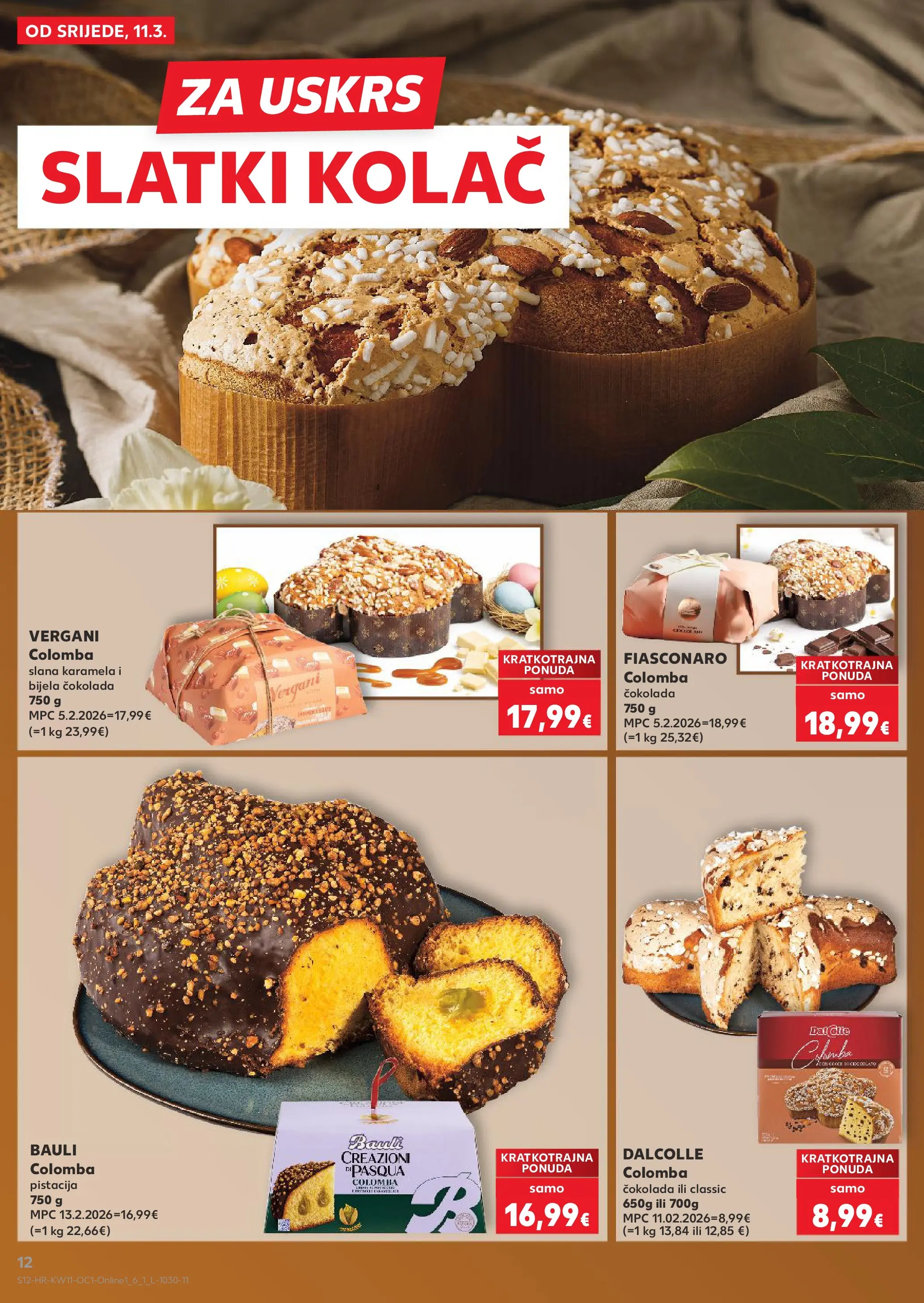 Kaufland - Kaufland katalog do 17.03.2026 novi od 10.03.2026 na listanje > letak digitalni | Stranica: 12