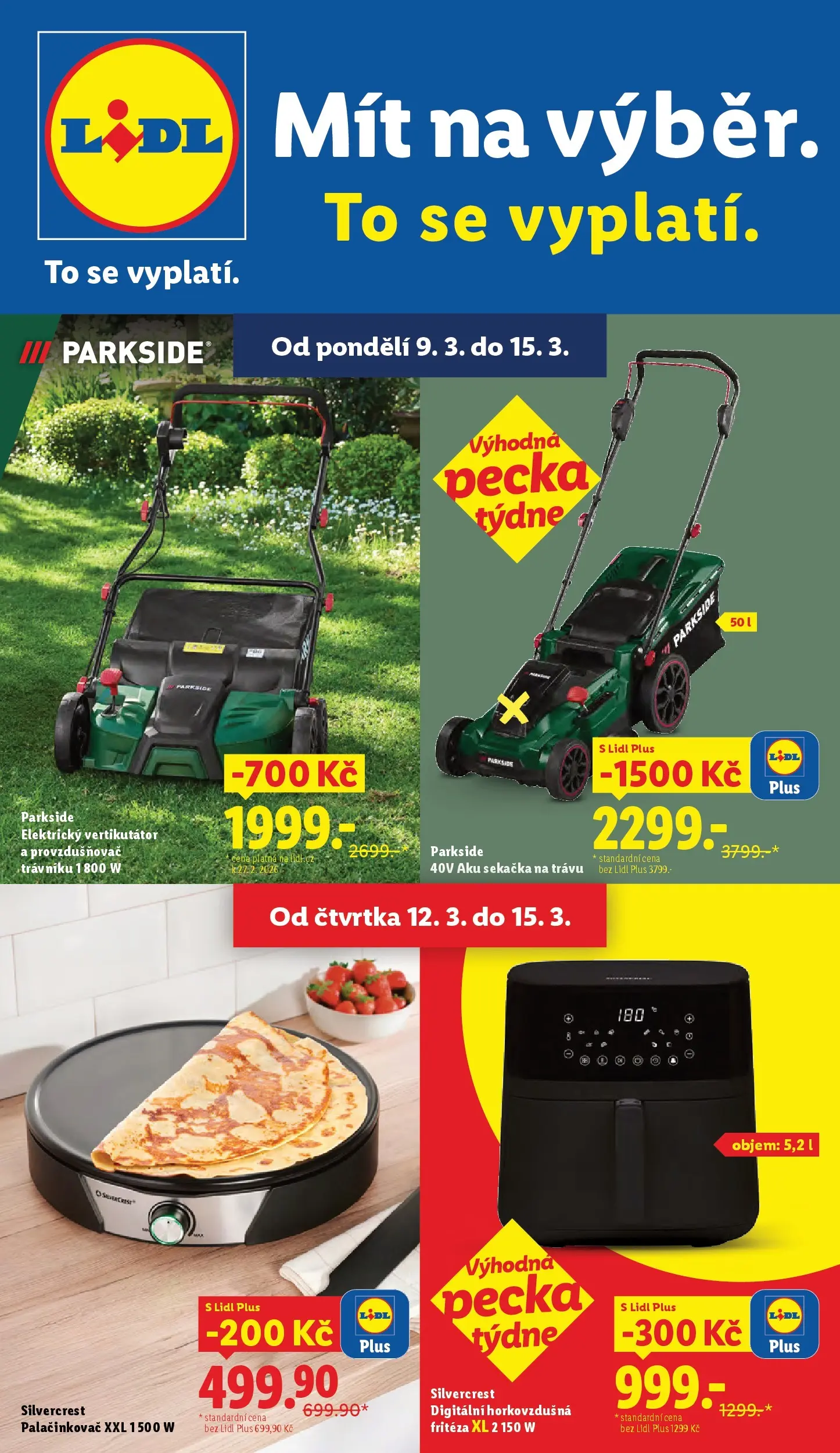 Lidl leták od 09.03.2026 - Nový akční leták | Strana: 1