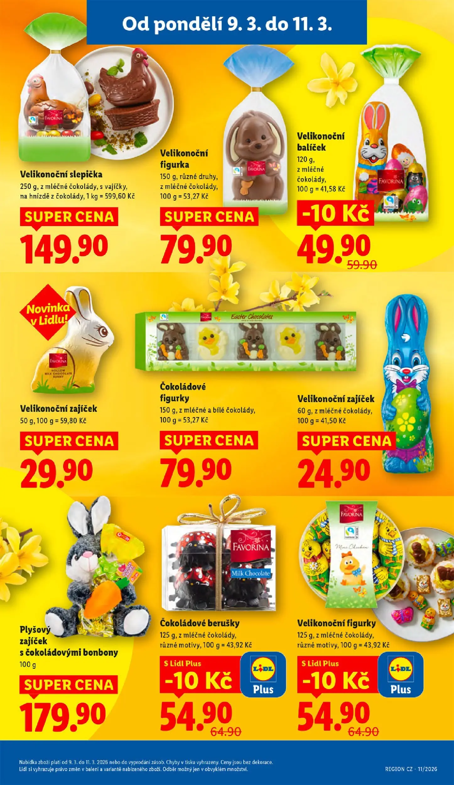 Lidl leták od 08.03.2026 - Nový akční leták | Strana: 15 | Produkty: Bonbóny, Figurky, Milk chocolate