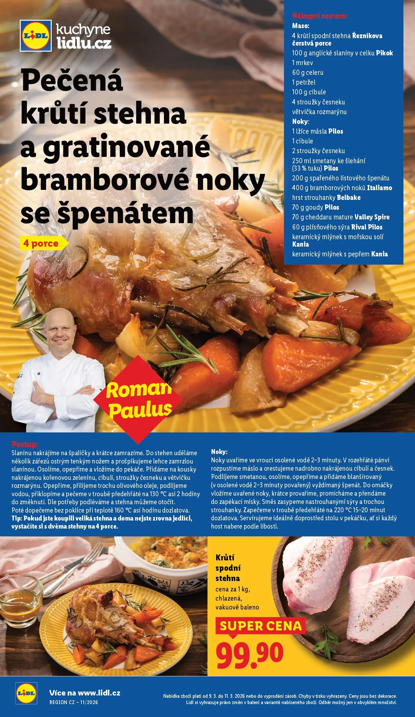 Lidl leták od 08.03.2026 - Nový akční leták | Strana: 29 | Produkty: Bramborové noky, Mlýnek, Petržel, Dekorace