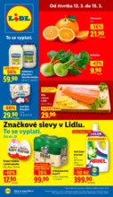 Lidl Lidl let&aacute;k do 15.03.2026 &ndash; do 15.03.2026