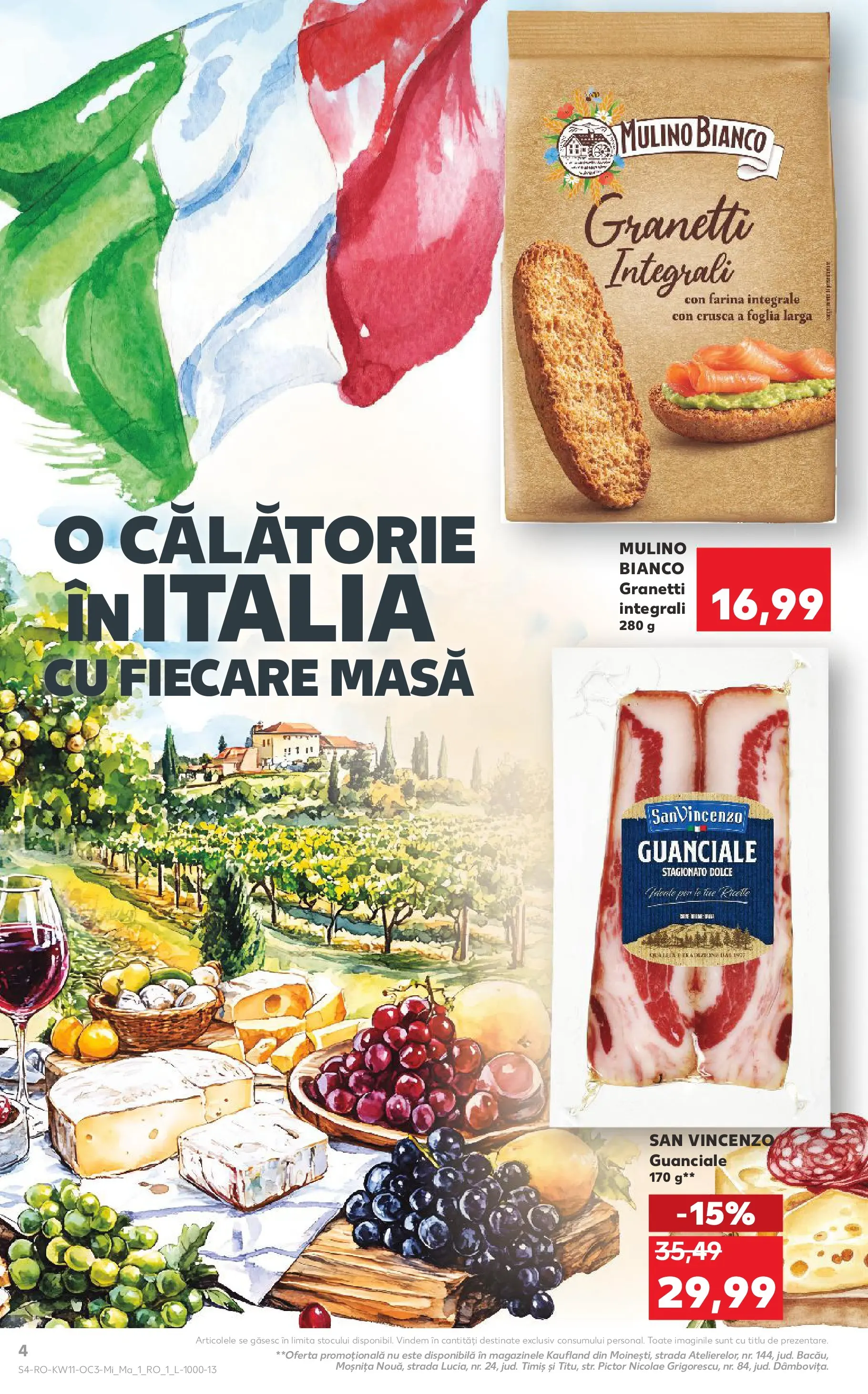 Kaufland Constanța 11.03.2026 - Revista si Oferta | Pagină: 4 | Produse: Masă