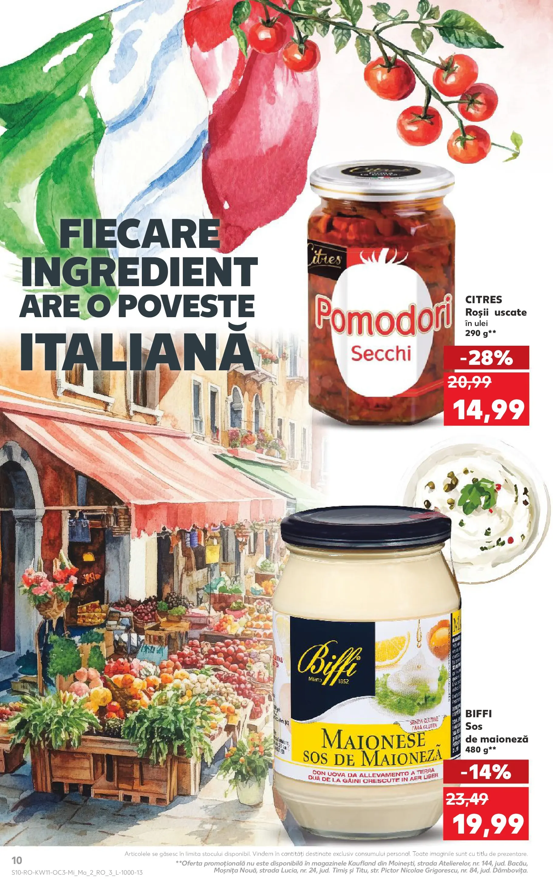 Kaufland Constanța 11.03.2026 - Revista si Oferta | Pagină: 10 | Produse: Ulei, Roșii, Maioneză, Sos