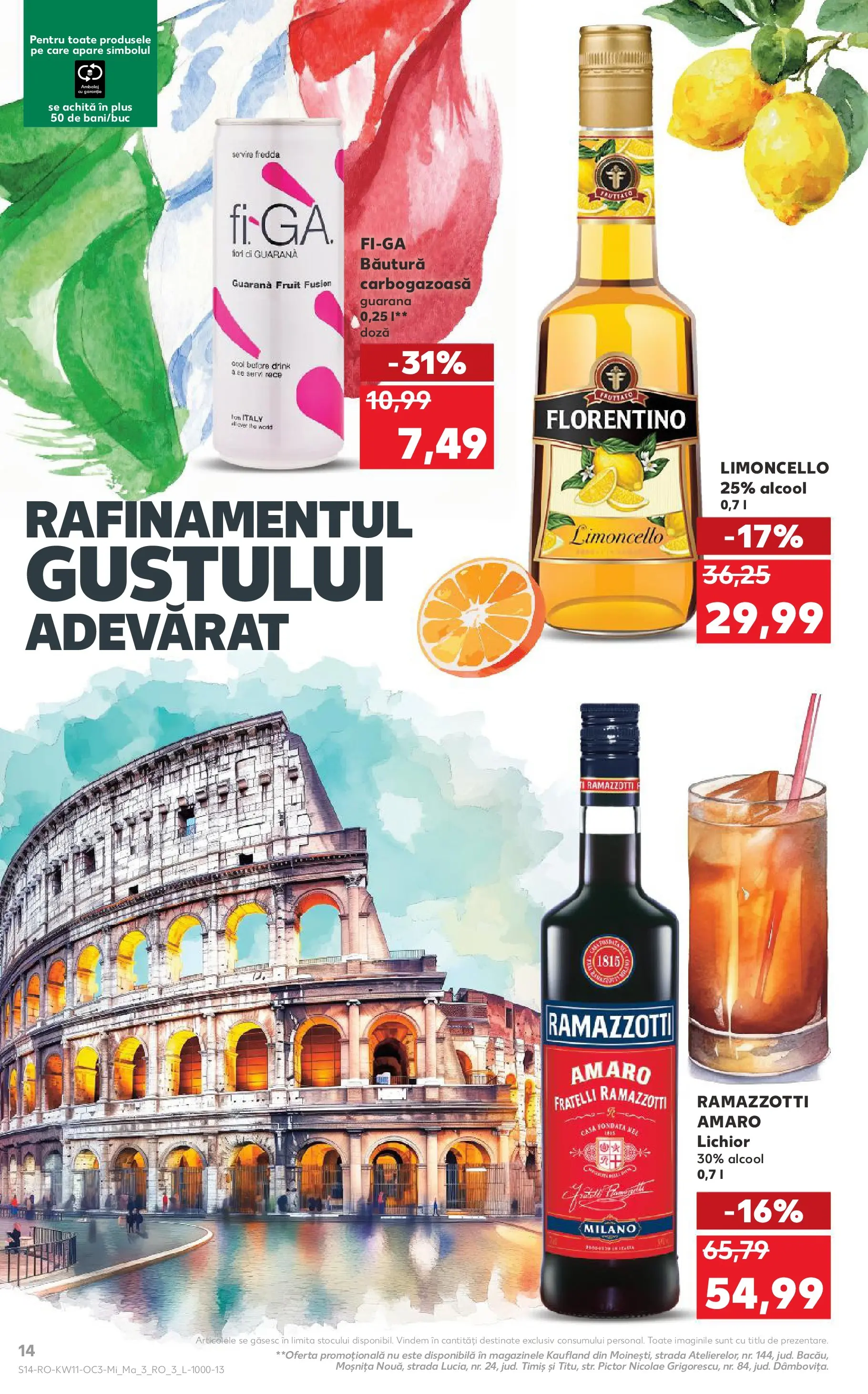 Kaufland Constanța 11.03.2026 - Revista si Oferta | Pagină: 14 | Produse: Lichior
