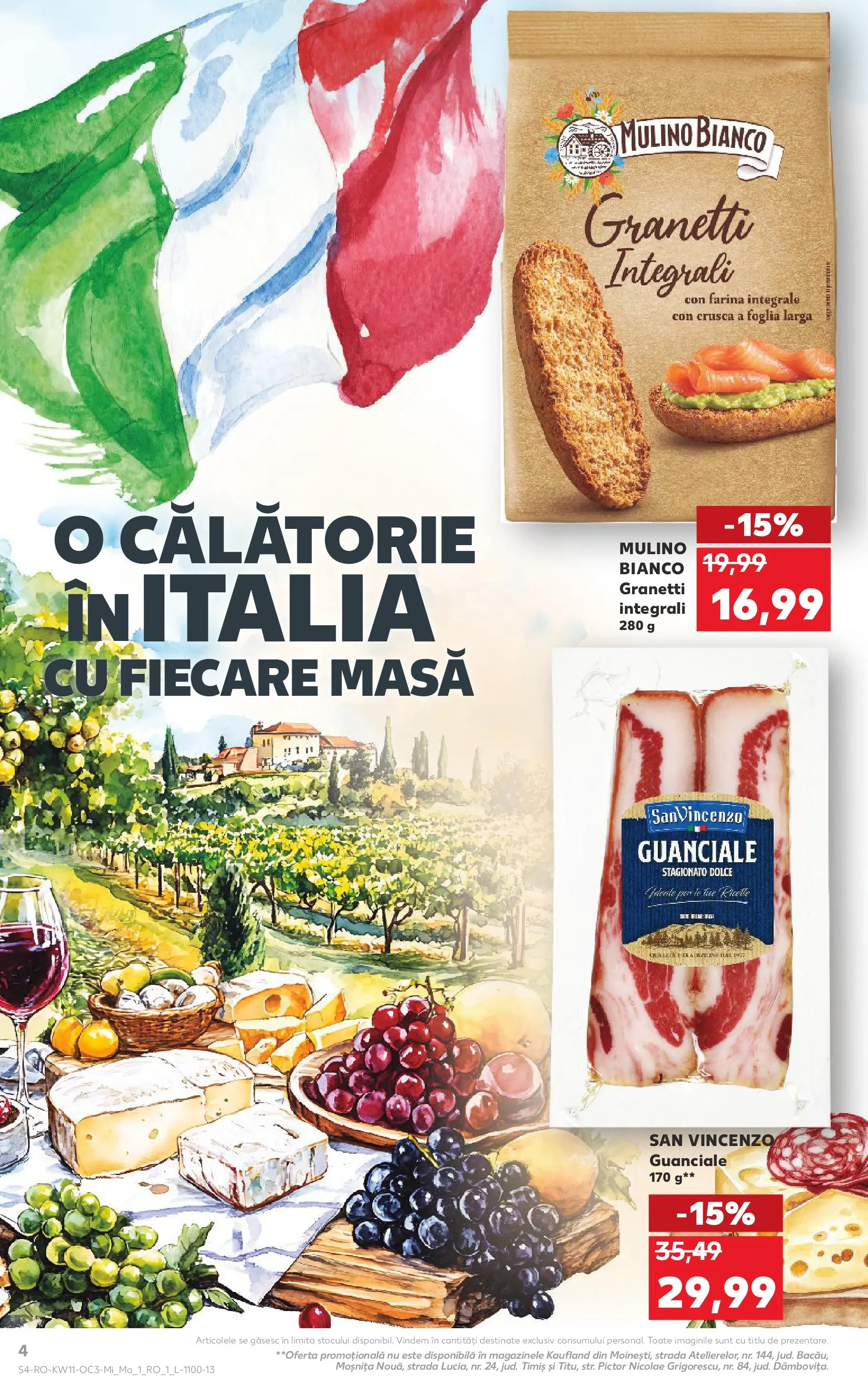 Kaufland Arad 11.03.2026 - Revista si Oferta | Pagină: 4 | Produse: Masă