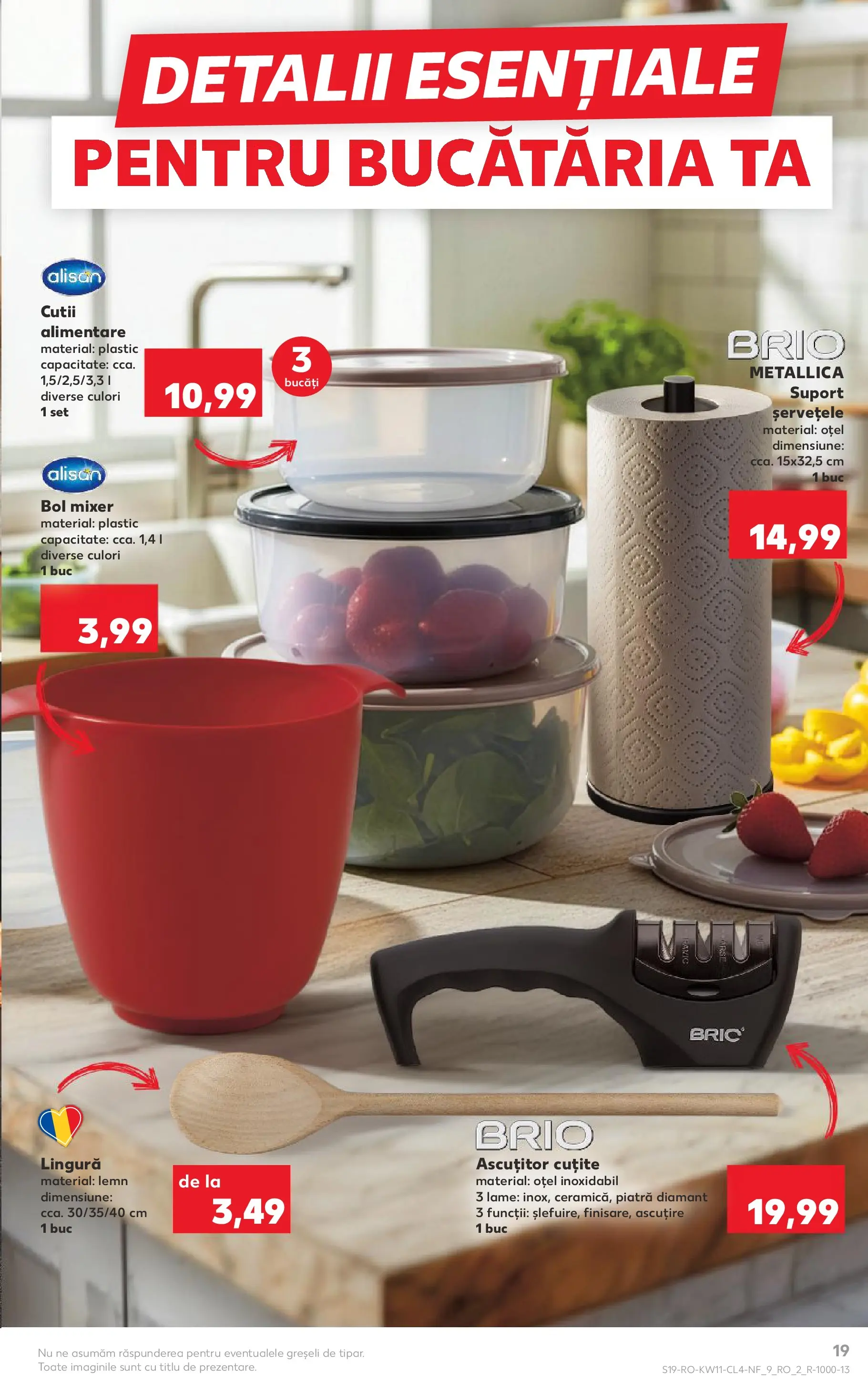 Kaufland Comarnic 10.03.2026 - Revista si Oferta | Pagină: 19 | Produse: Mixer, Bol