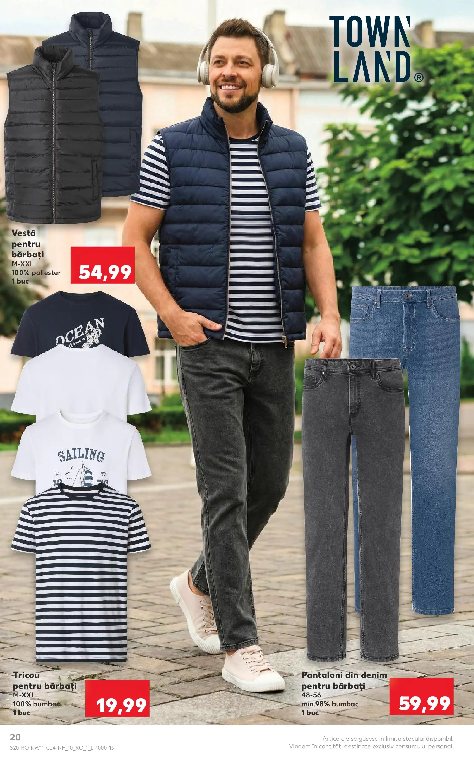 Kaufland Comarnic 10.03.2026 - Revista si Oferta | Pagină: 20 | Produse: Kestane, Tricou, Vestă, Pantaloni