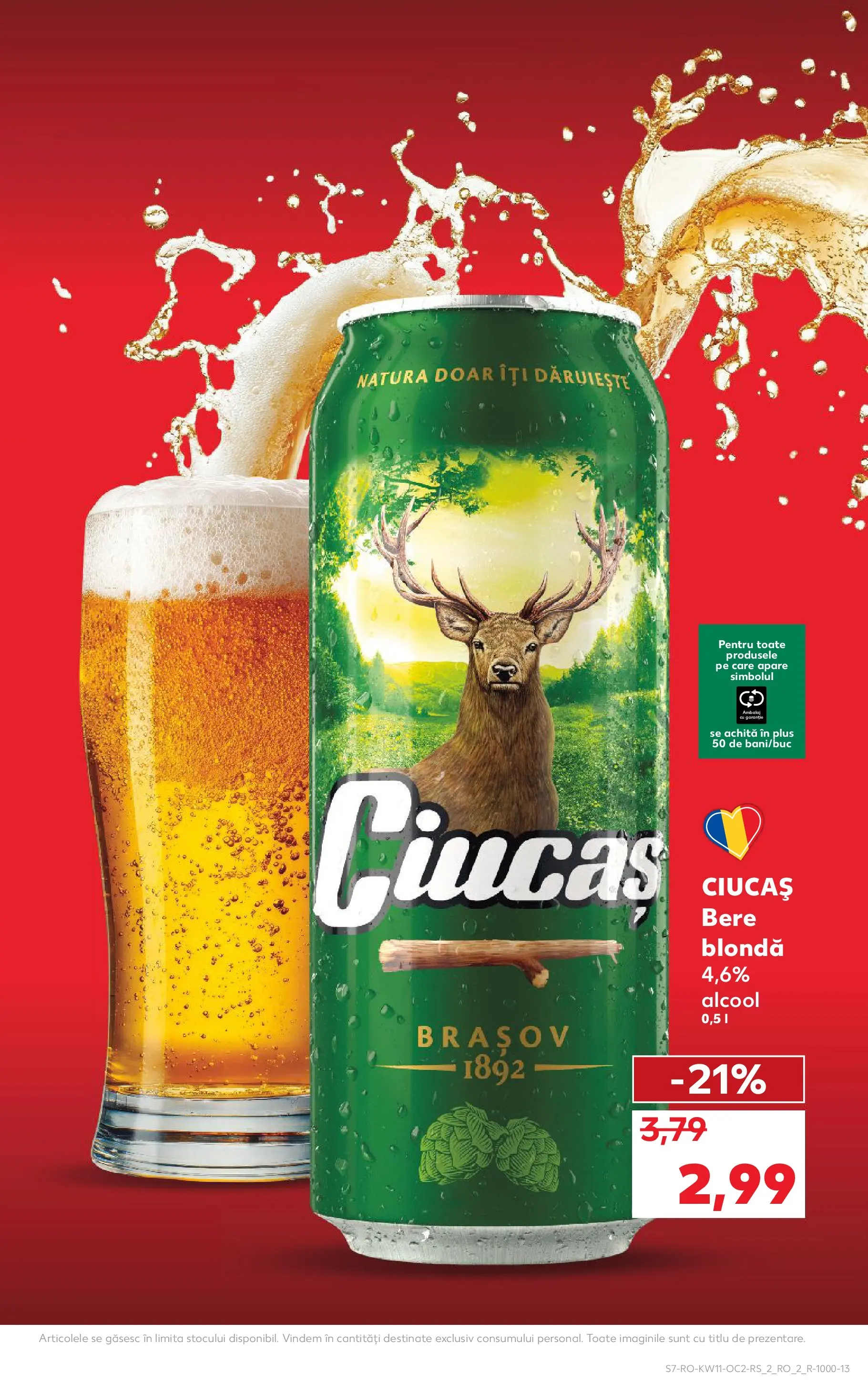Kaufland Deva 10.03.2026 - Revista si Oferta | Pagină: 7 | Produse: Bere