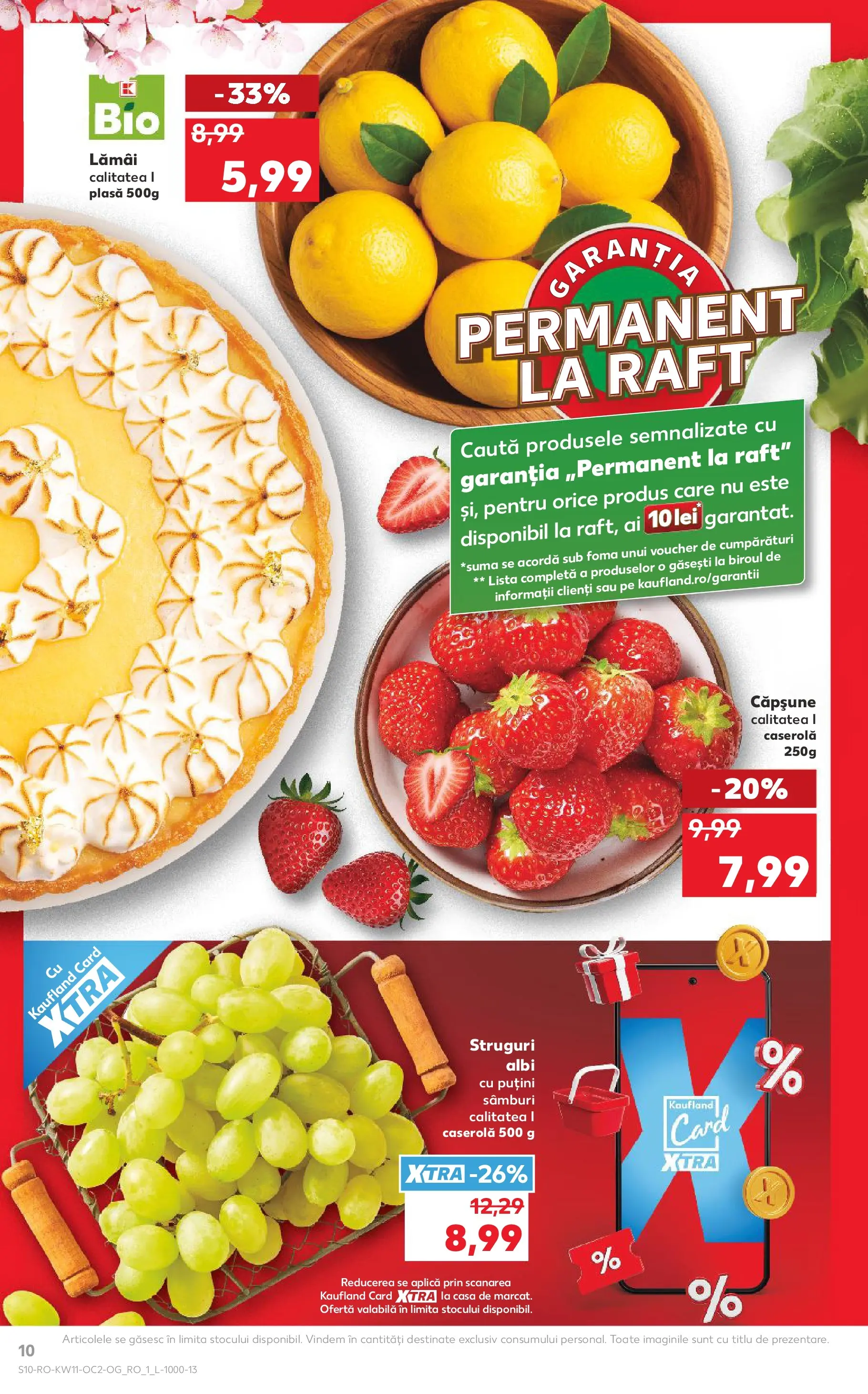 Kaufland Deva 10.03.2026 - Revista si Oferta | Pagină: 10 | Produse: Şerit ödül, Struguri, Raft