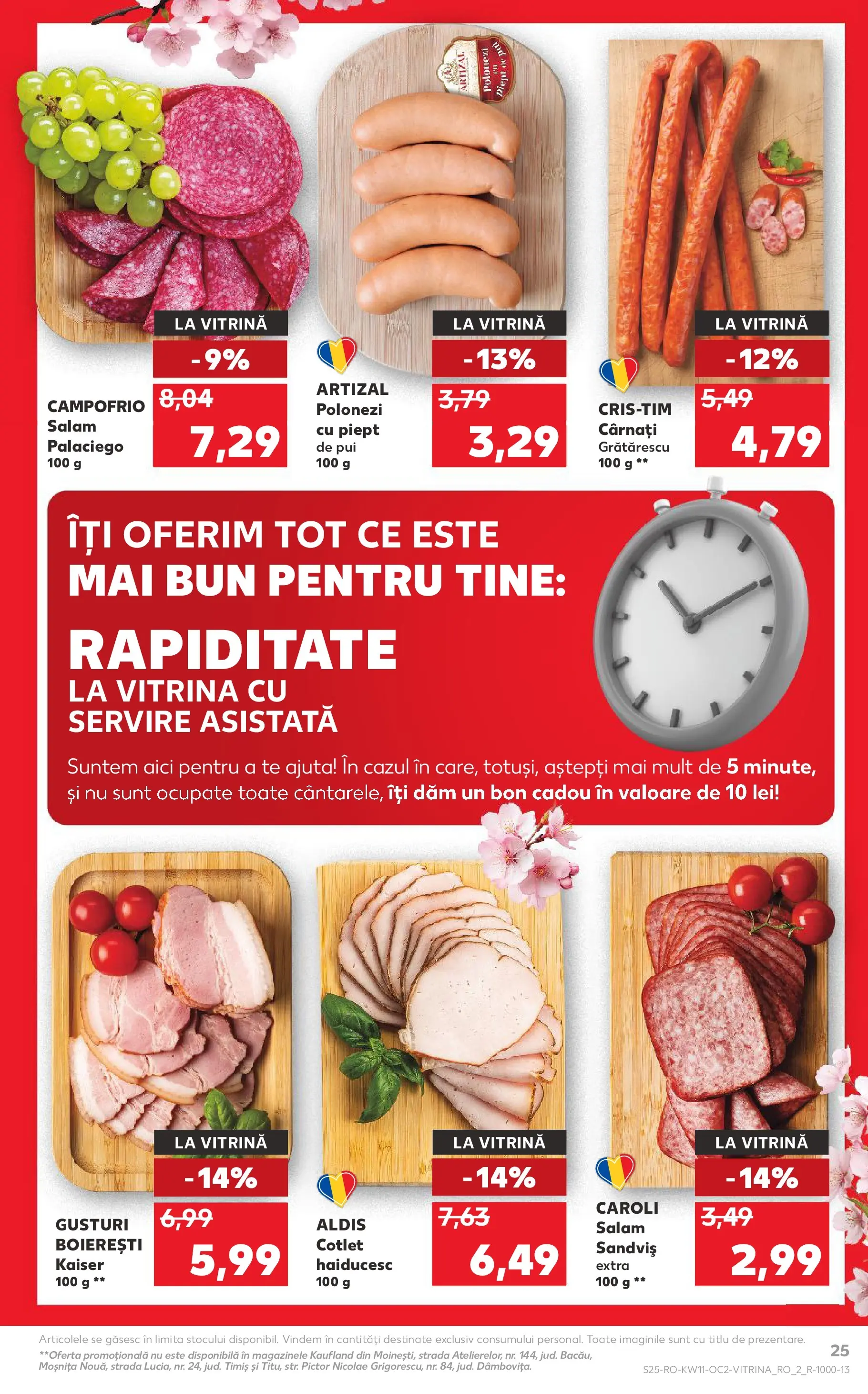 Kaufland Deva 10.03.2026 - Revista si Oferta | Pagină: 25 | Produse: Bahçe aydınlatması, Lait de coco, Vitrină, Cârnați