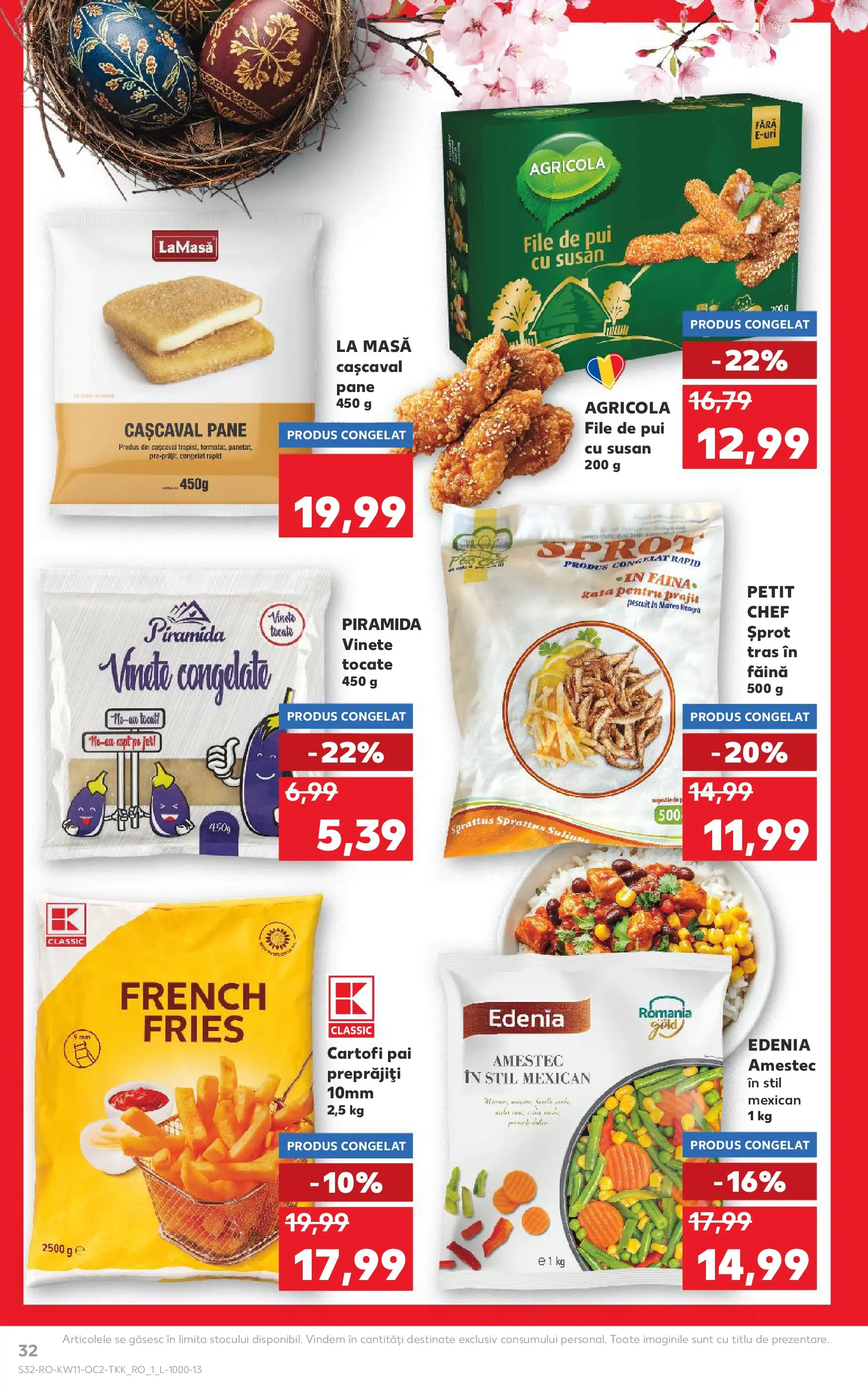 Kaufland Deva 10.03.2026 - Revista si Oferta | Pagină: 32 | Produse: Masă, Cașcaval, Făină, Cartofi
