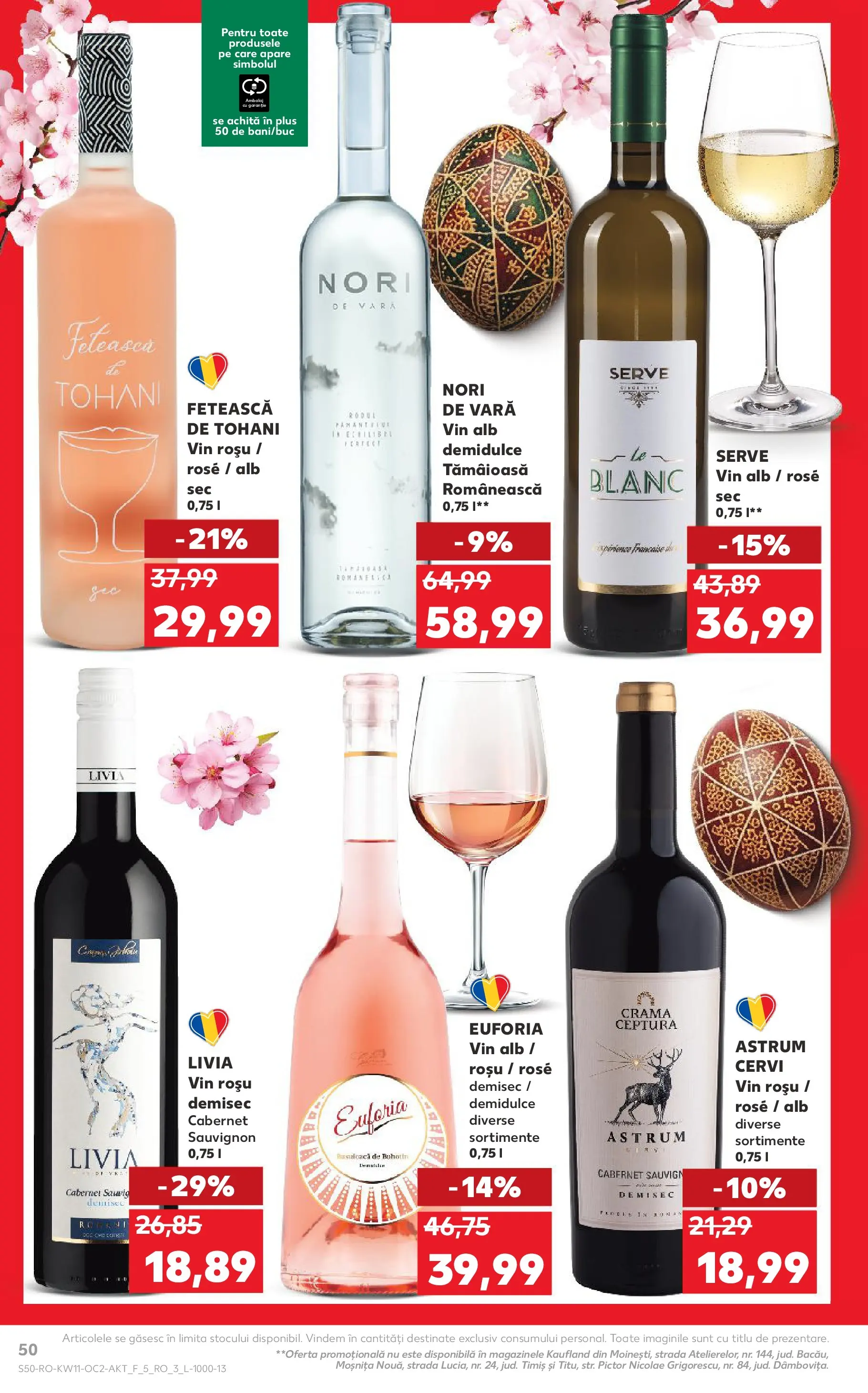 Kaufland Deva 10.03.2026 - Revista si Oferta | Pagină: 50 | Produse: Vin