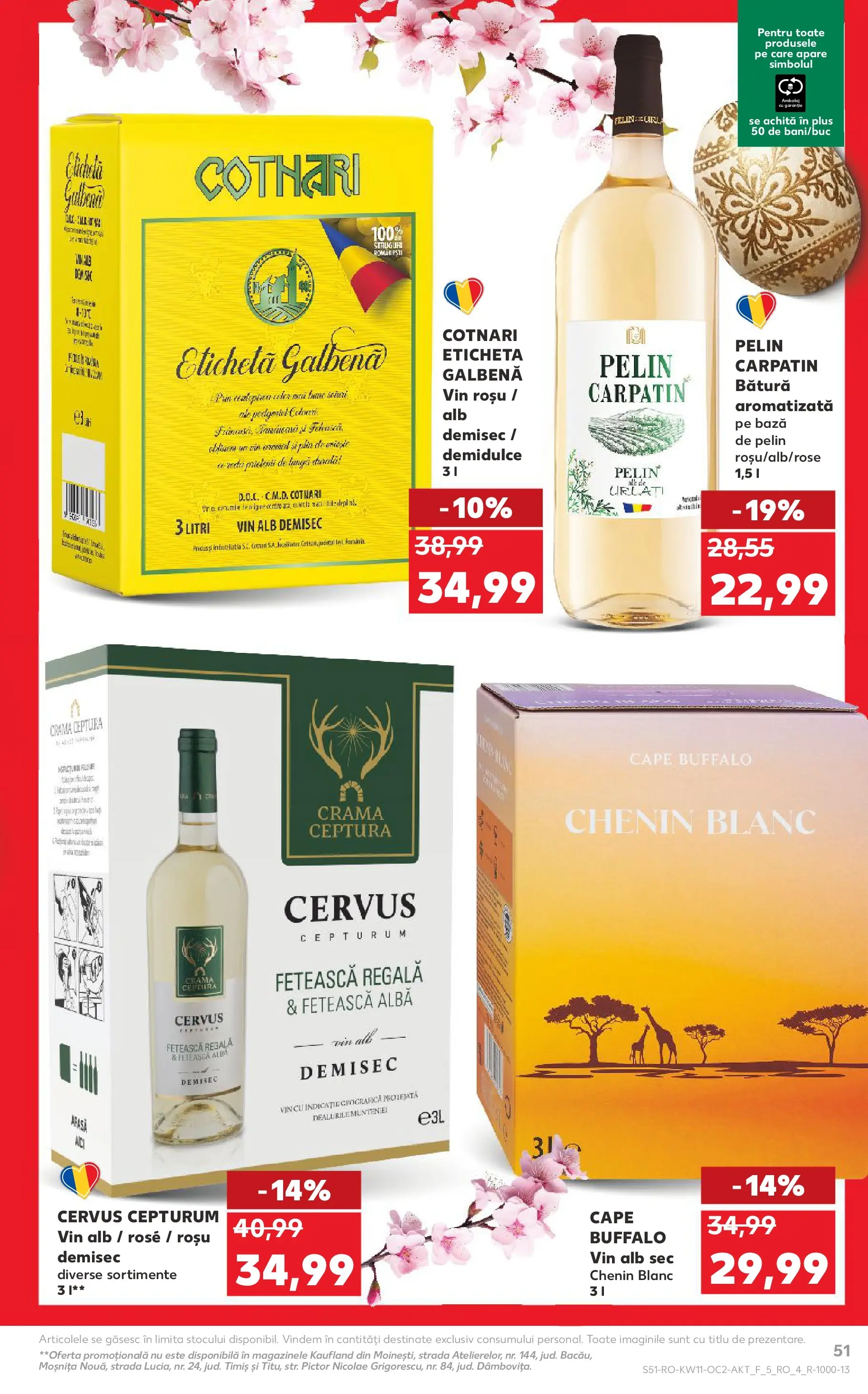 Kaufland Deva 10.03.2026 - Revista si Oferta | Pagină: 51 | Produse: Struguri, Vin