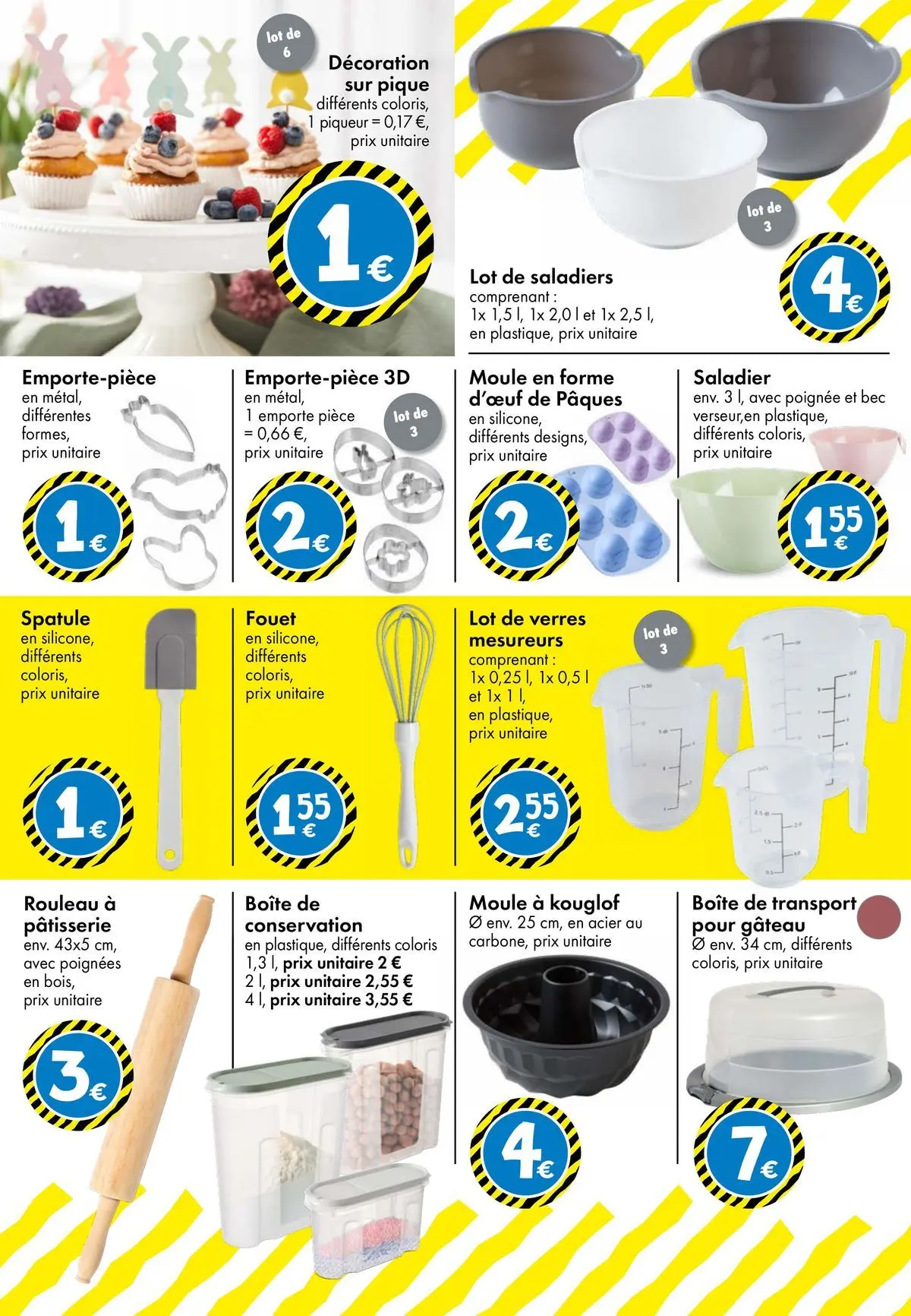 TEDi - TEDi - pleins d'idées à partir du 06/03/2026 - promo en ligne | Page: 9 | Produits: Spatule, Rouleau, Poignées