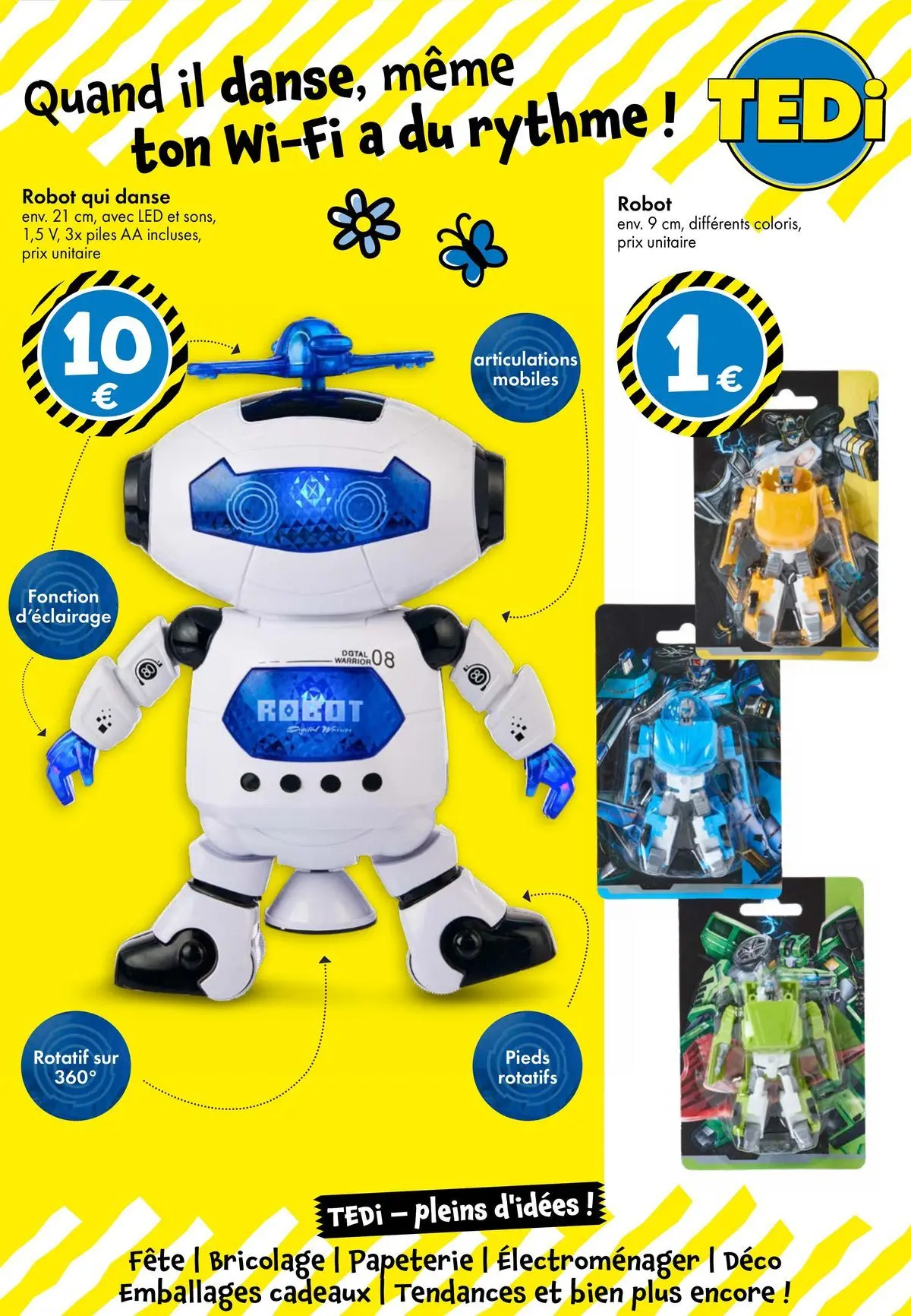 TEDi - TEDi - pleins d'idées à partir du 06/03/2026 - promo en ligne | Page: 14 | Produits: Robot, Piles