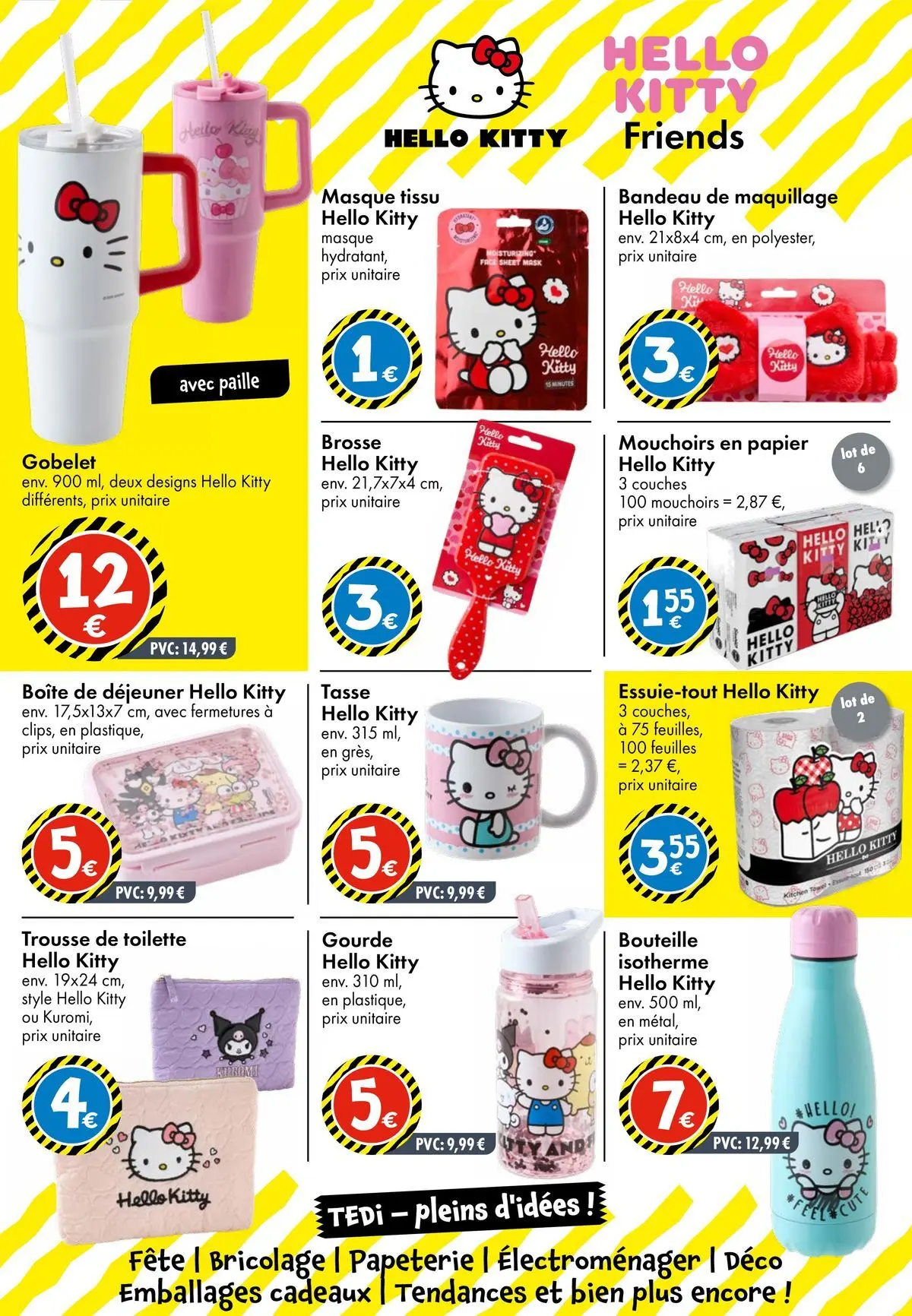 TEDi - TEDi - pleins d'idées à partir du 06/03/2026 - promo en ligne | Page: 20 | Produits: Couches, Gourde, Brosse, Masque