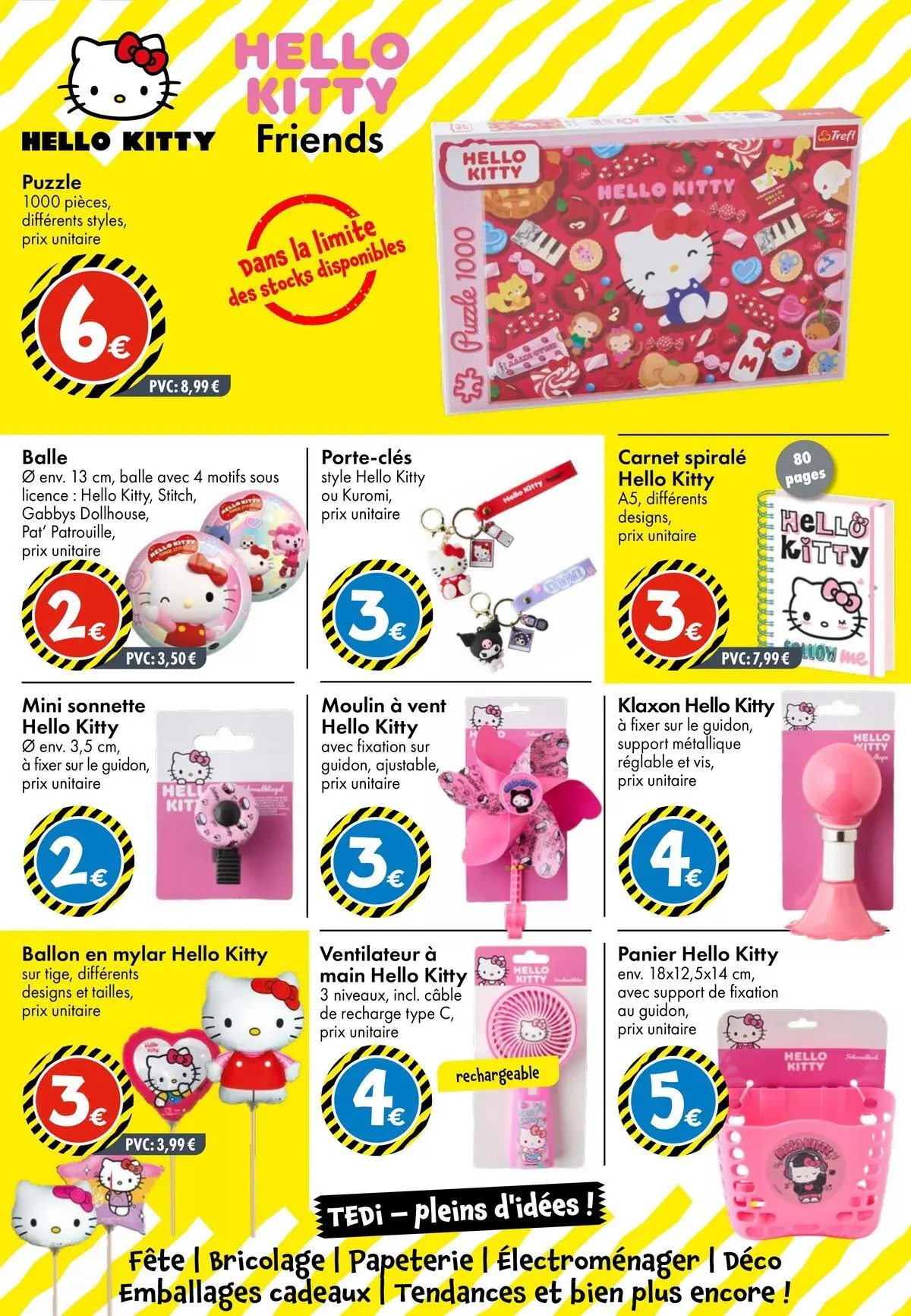 TEDi - TEDi - pleins d'idées à partir du 06/03/2026 - promo en ligne | Page: 21 | Produits: Câble, Ventilateur, Panier