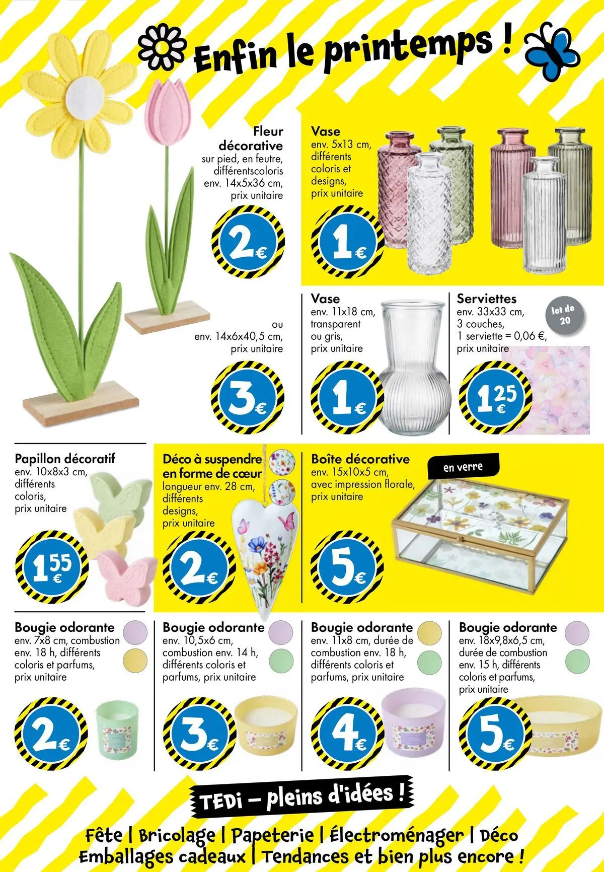 TEDi - TEDi - pleins d'idées à partir du 06/03/2026 - promo en ligne | Page: 24 | Produits: Vase