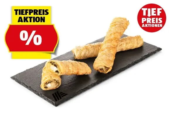 BACKBOX B&ouml;rekstange mit Spinat und K&auml;se