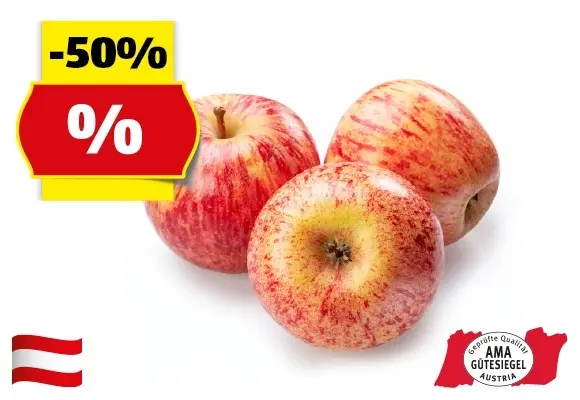 HOFER MARKTPLATZ &Auml;pfel Lose aus &Ouml;sterreich