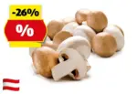 HOFER HOFER MARKTPLATZ Bio-Champignons aus &Ouml;sterreich, 250 g