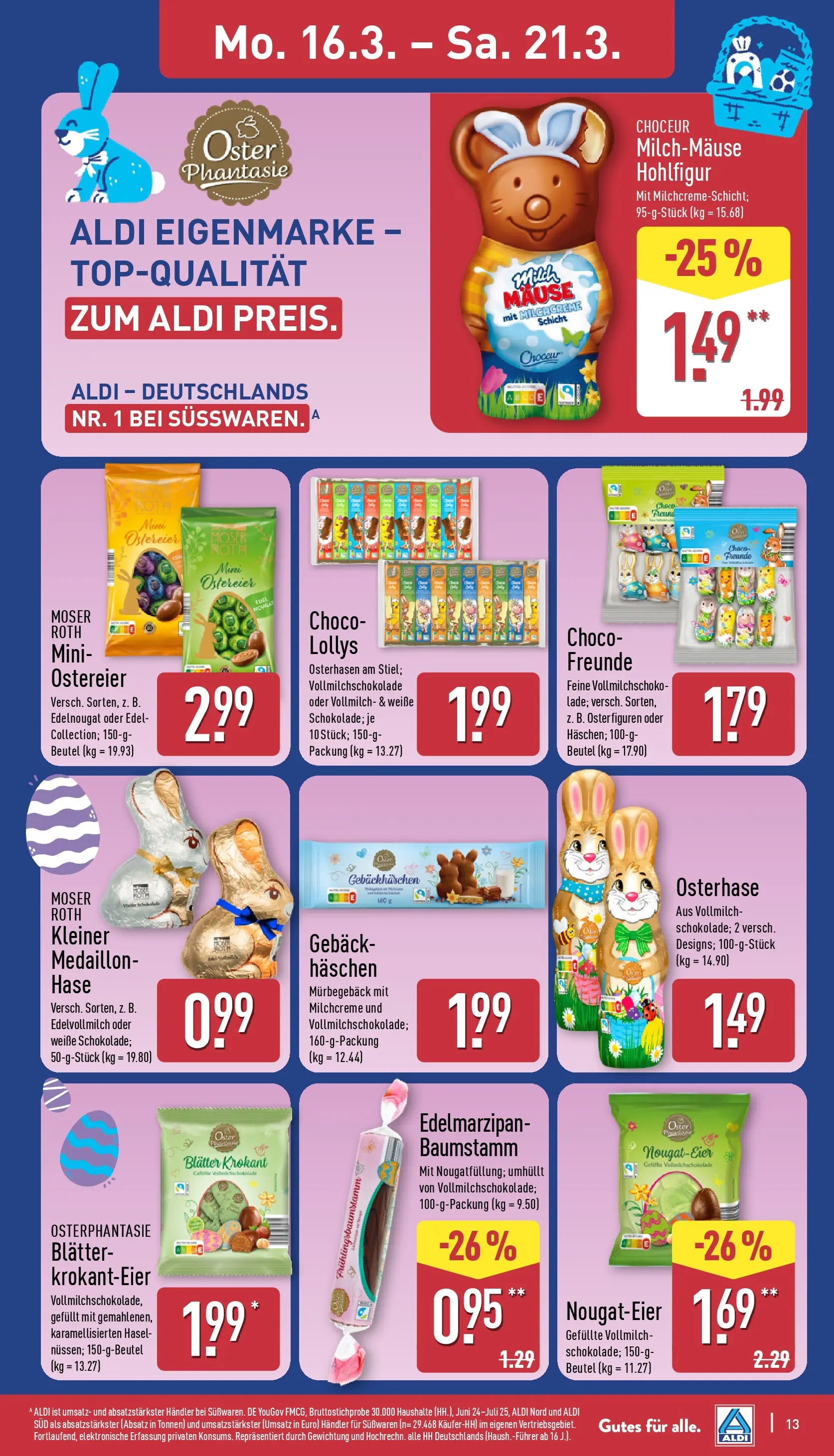 Aldi - ALDI Nord: Wochenangebote (ab 15.03.2026) » Angebote Online | Seite: 15 | Produkte: Merci, Milch