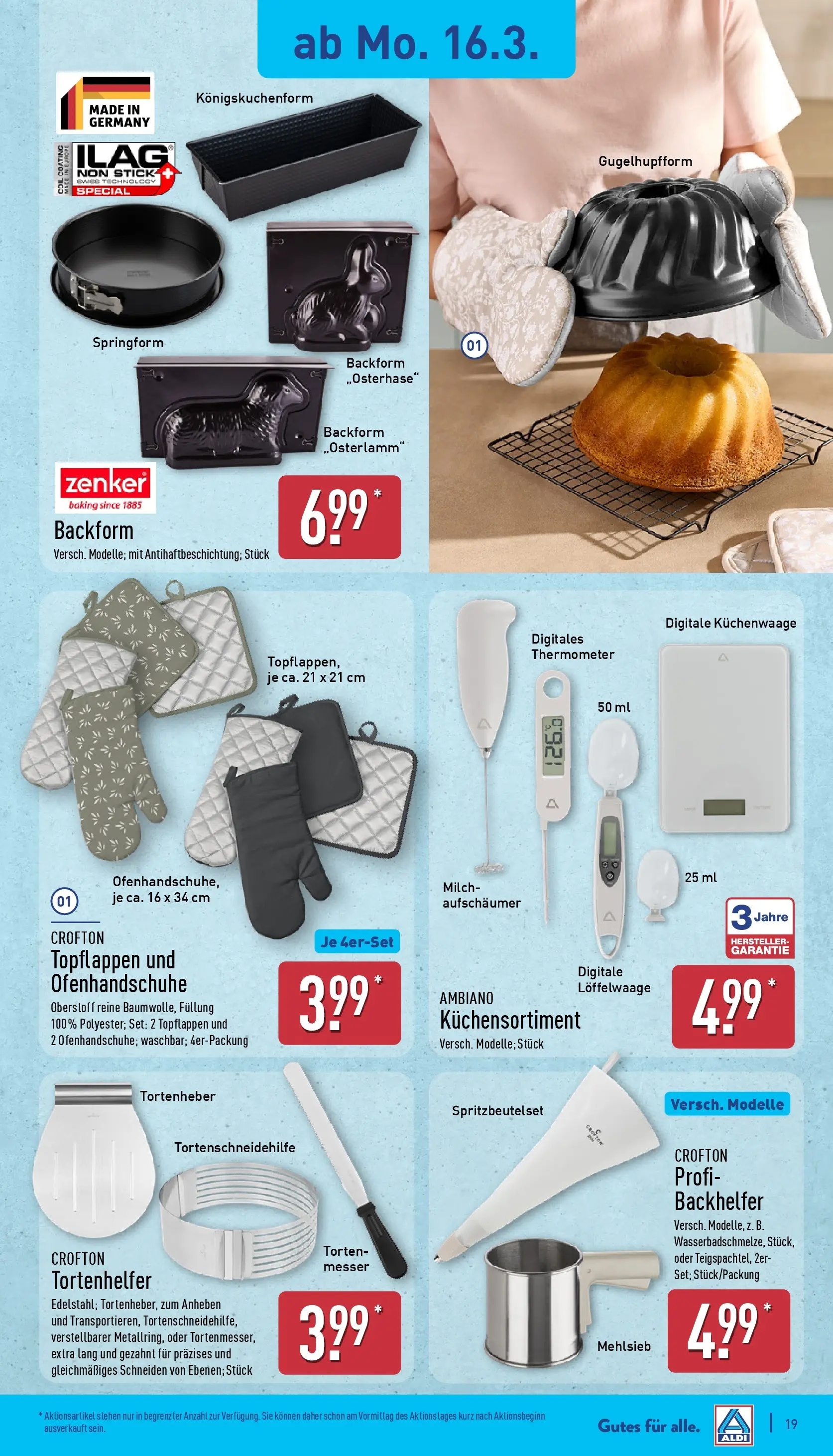 Aldi - ALDI Nord: Wochenangebote (ab 15.03.2026) » Angebote Online | Seite: 21 | Produkte: Thermometer, Milch